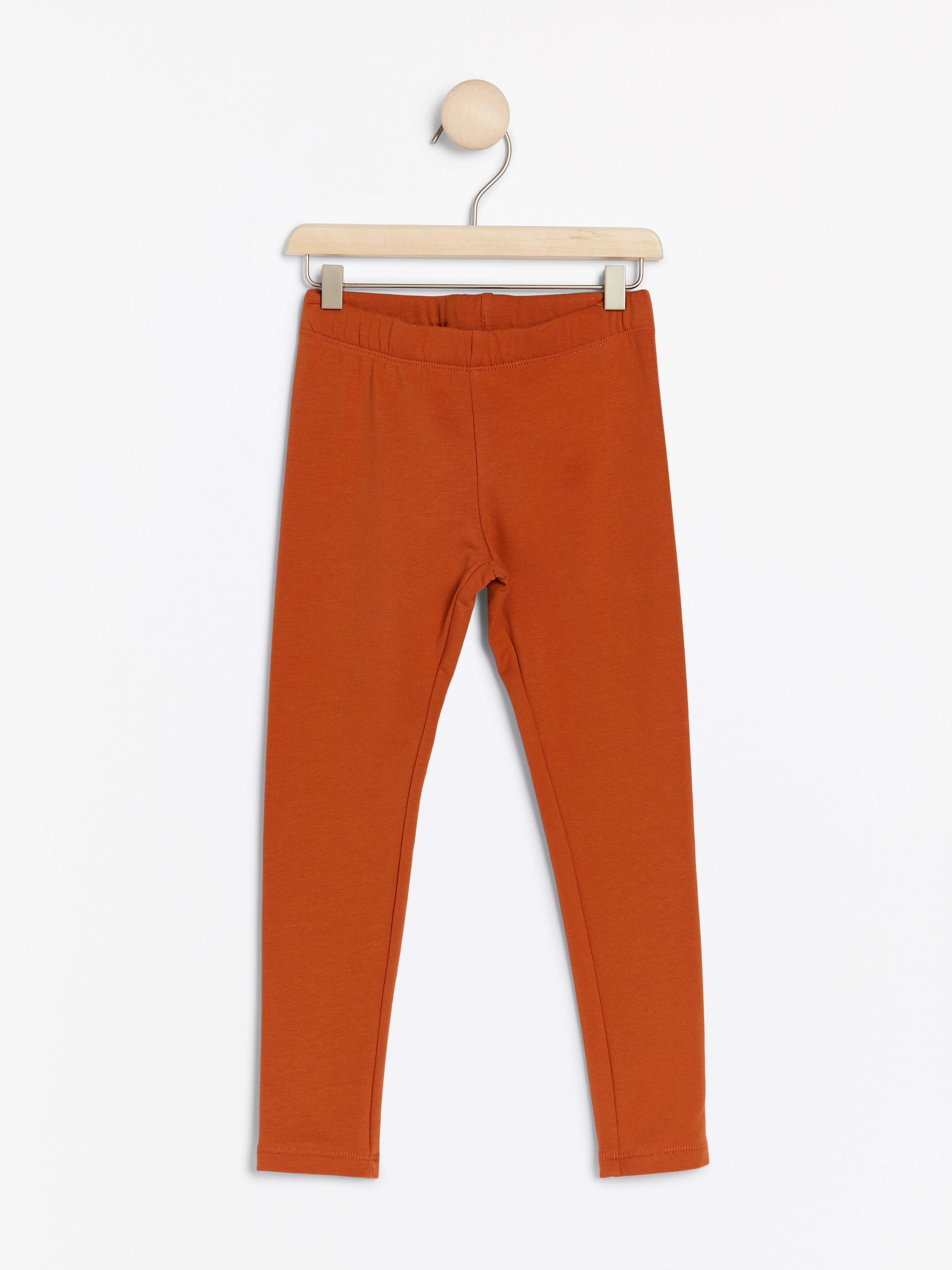 Leggings - Barn - Orange