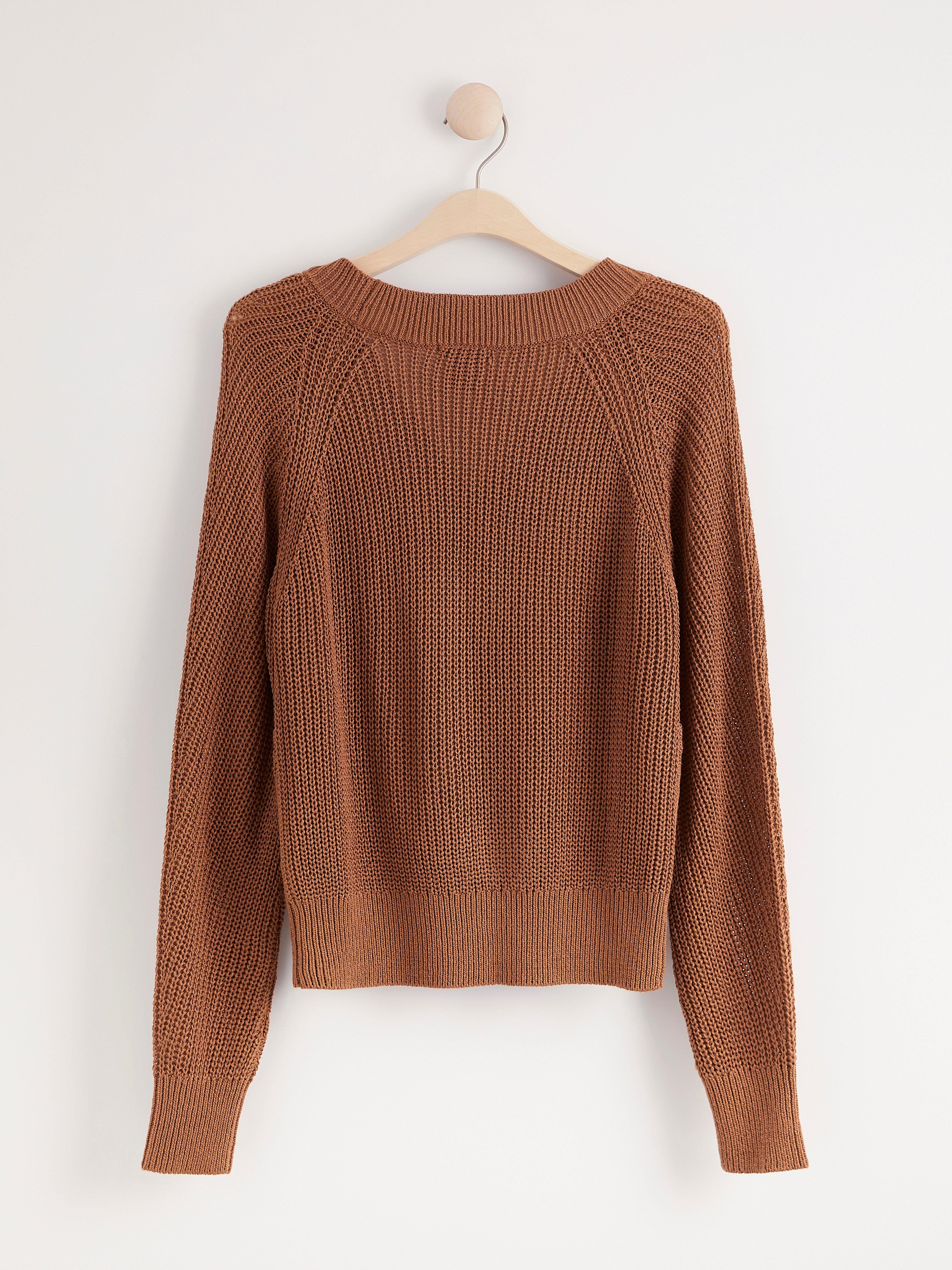 Sweater - Womens Wear - Brown