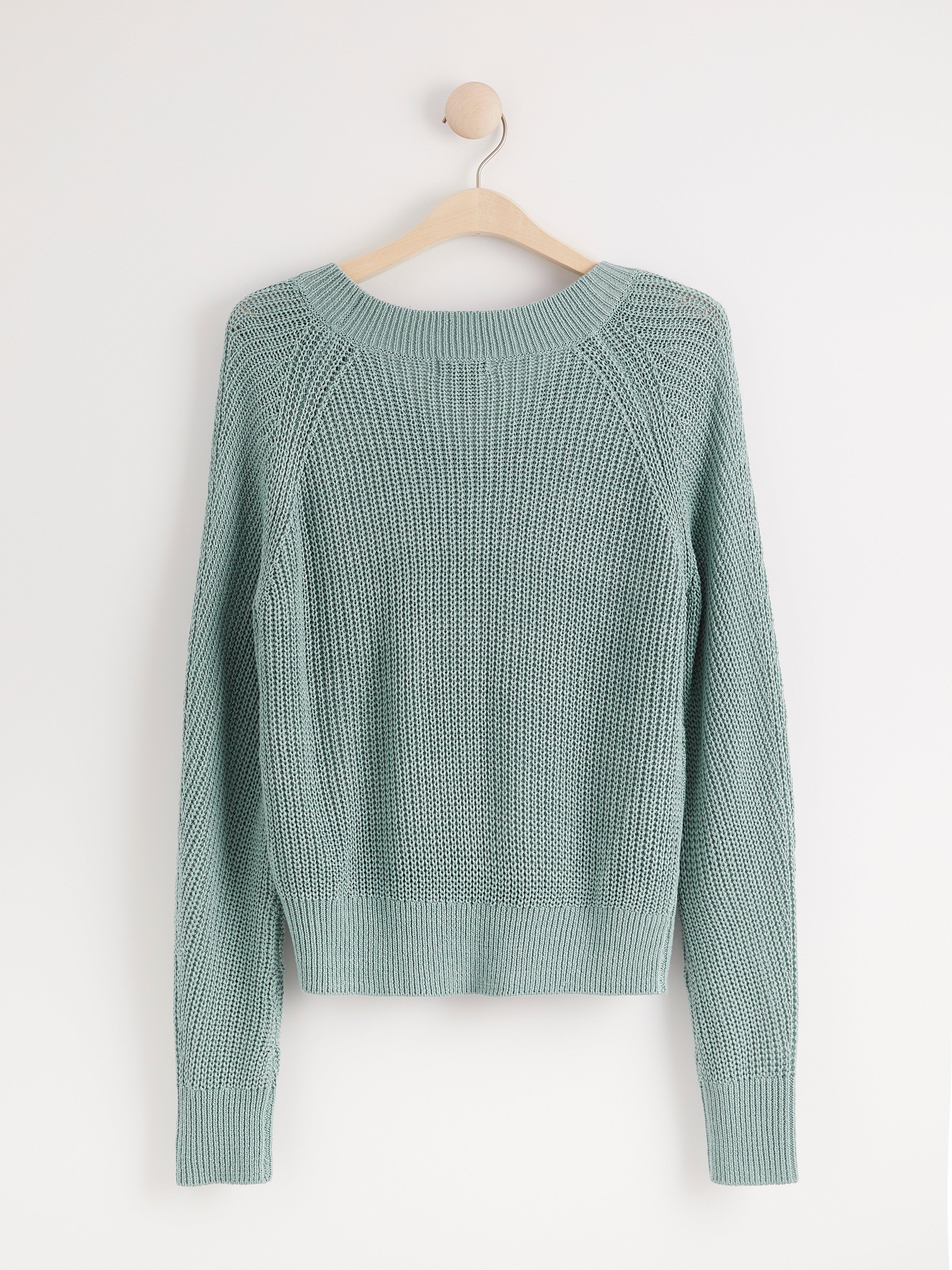 Sweater - Womens Wear - Turquoise