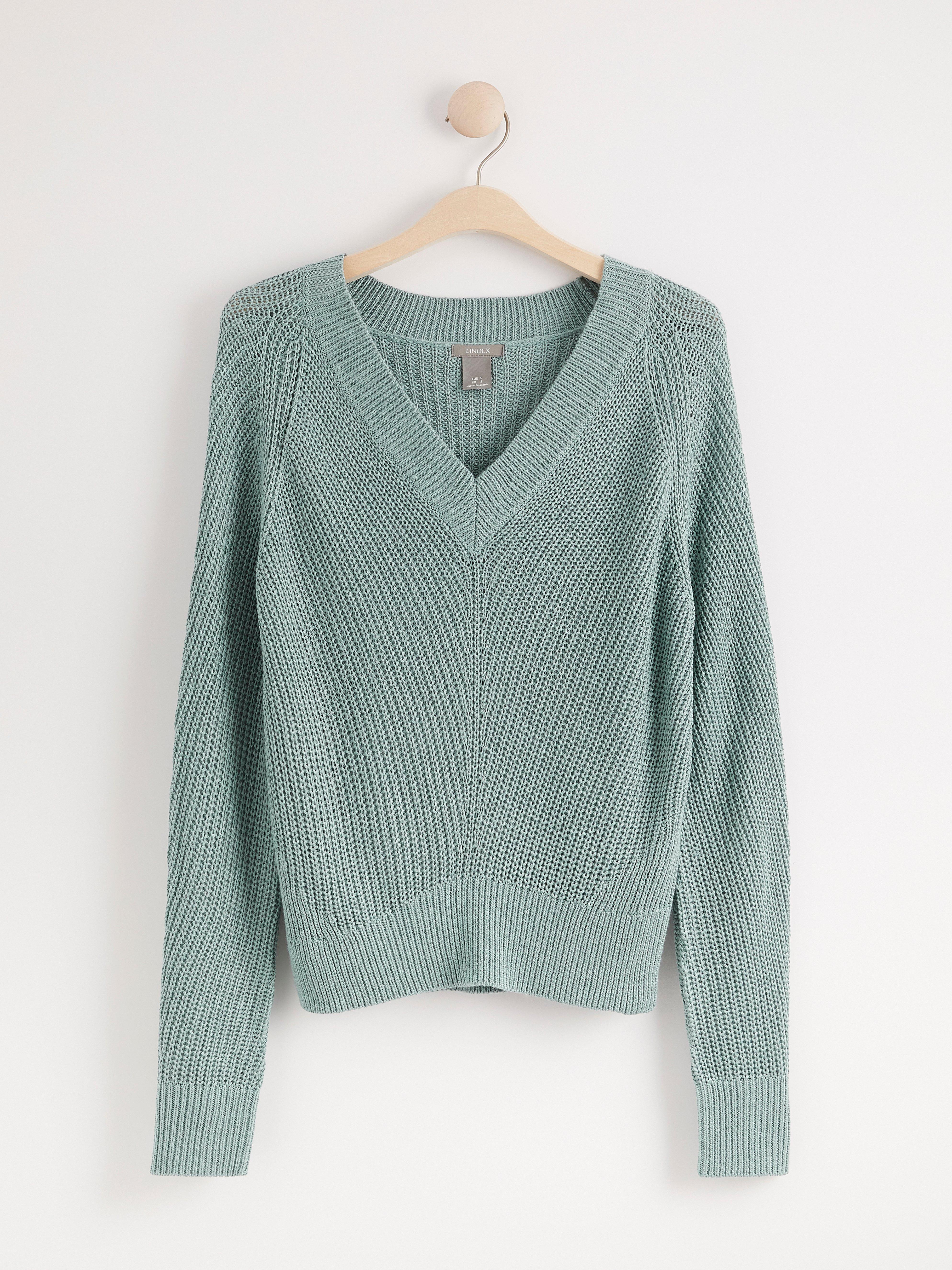 Sweater - Womens Wear - Turquoise