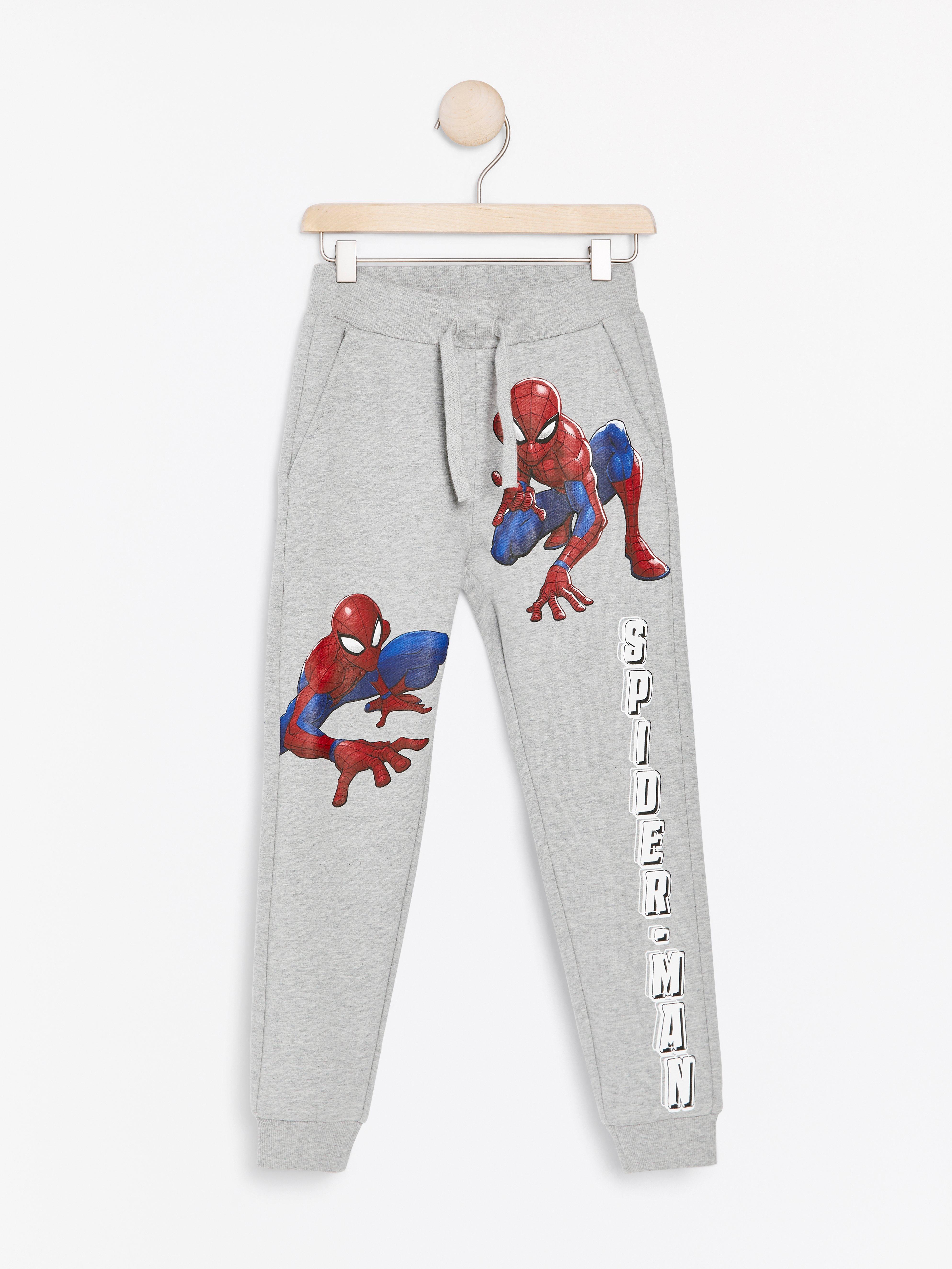 grey sweatpants on a man