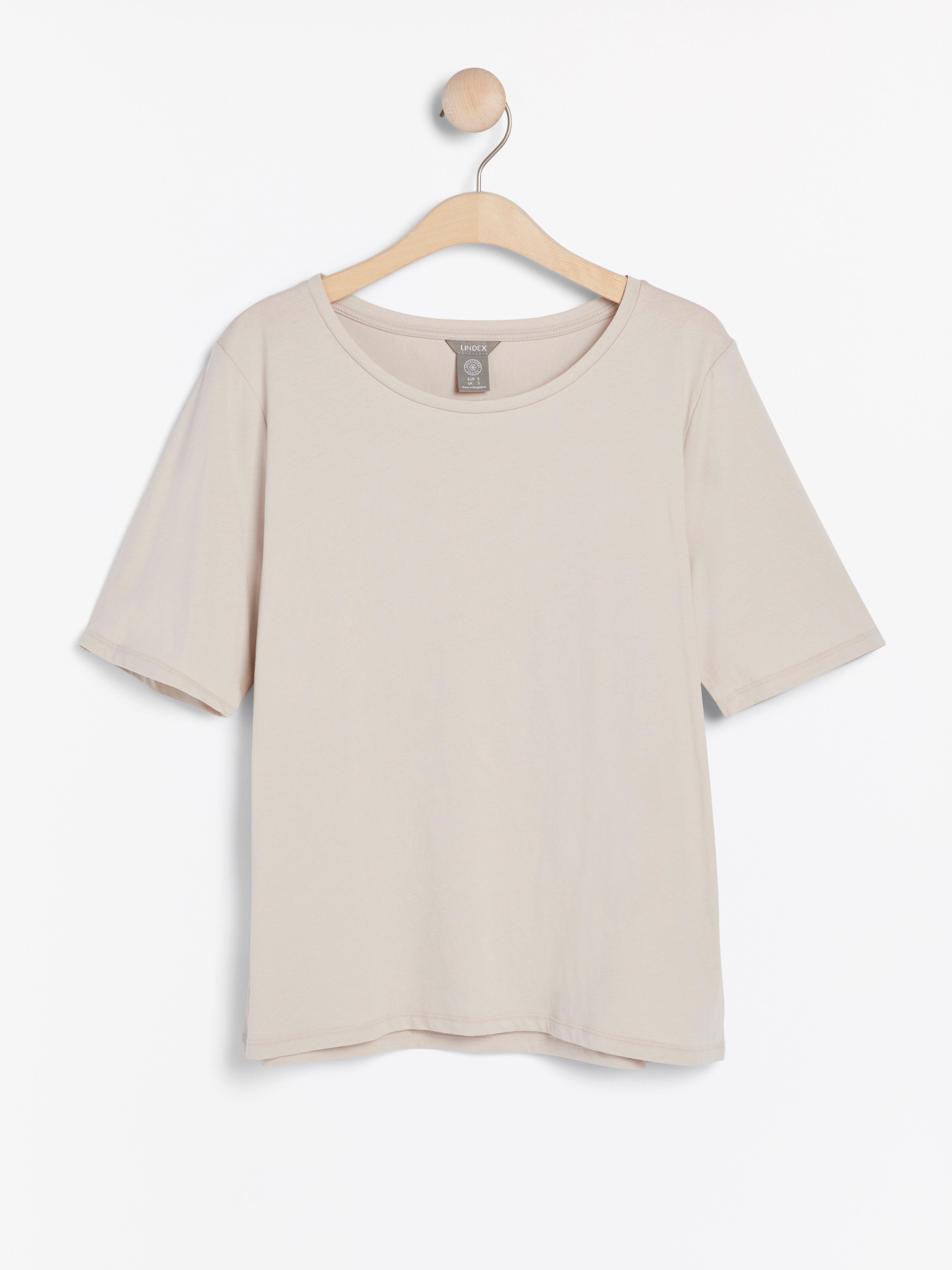 T-shirt - Womens Wear - Beige