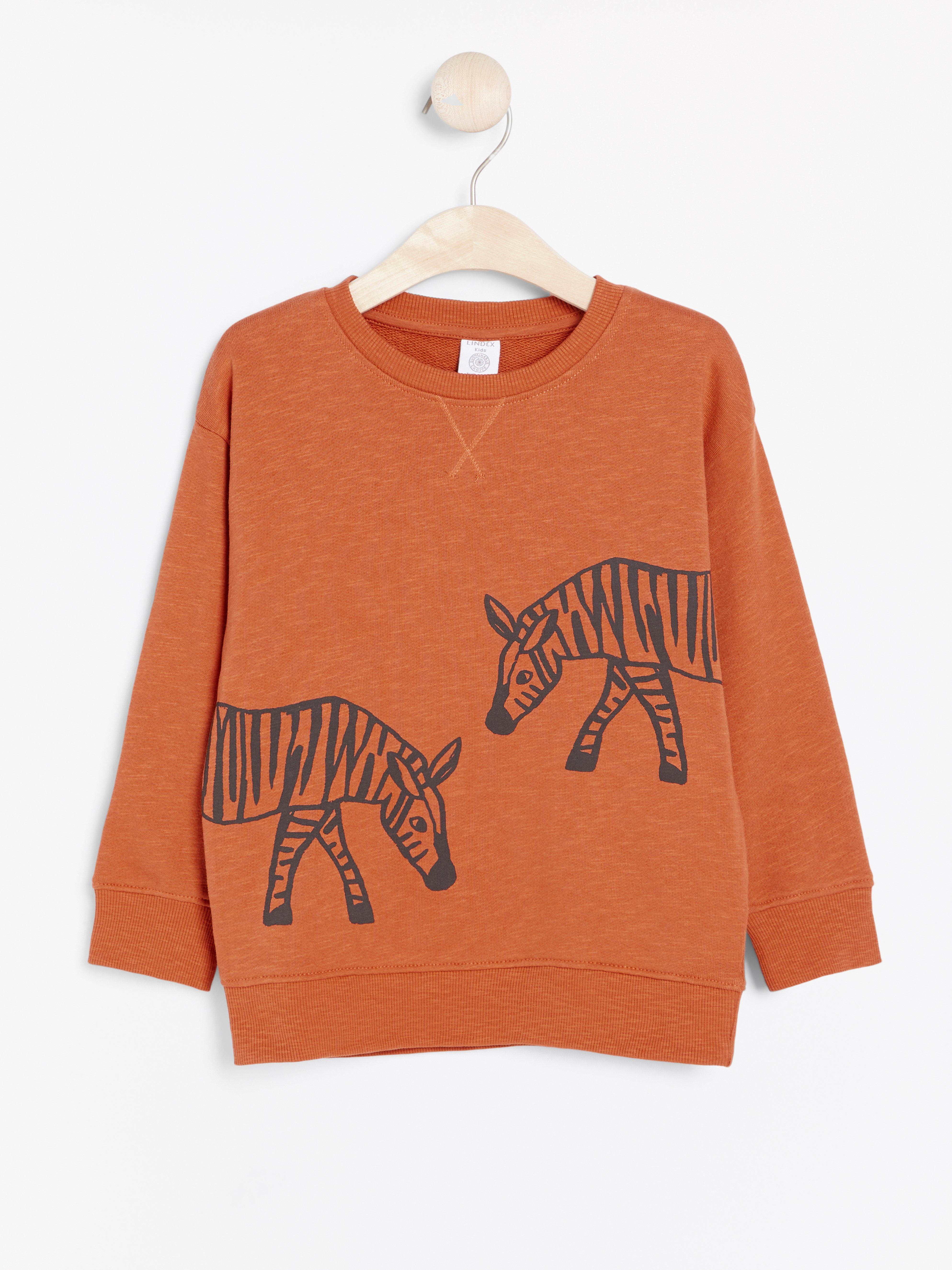 Sweatshirt - Barn - Orange