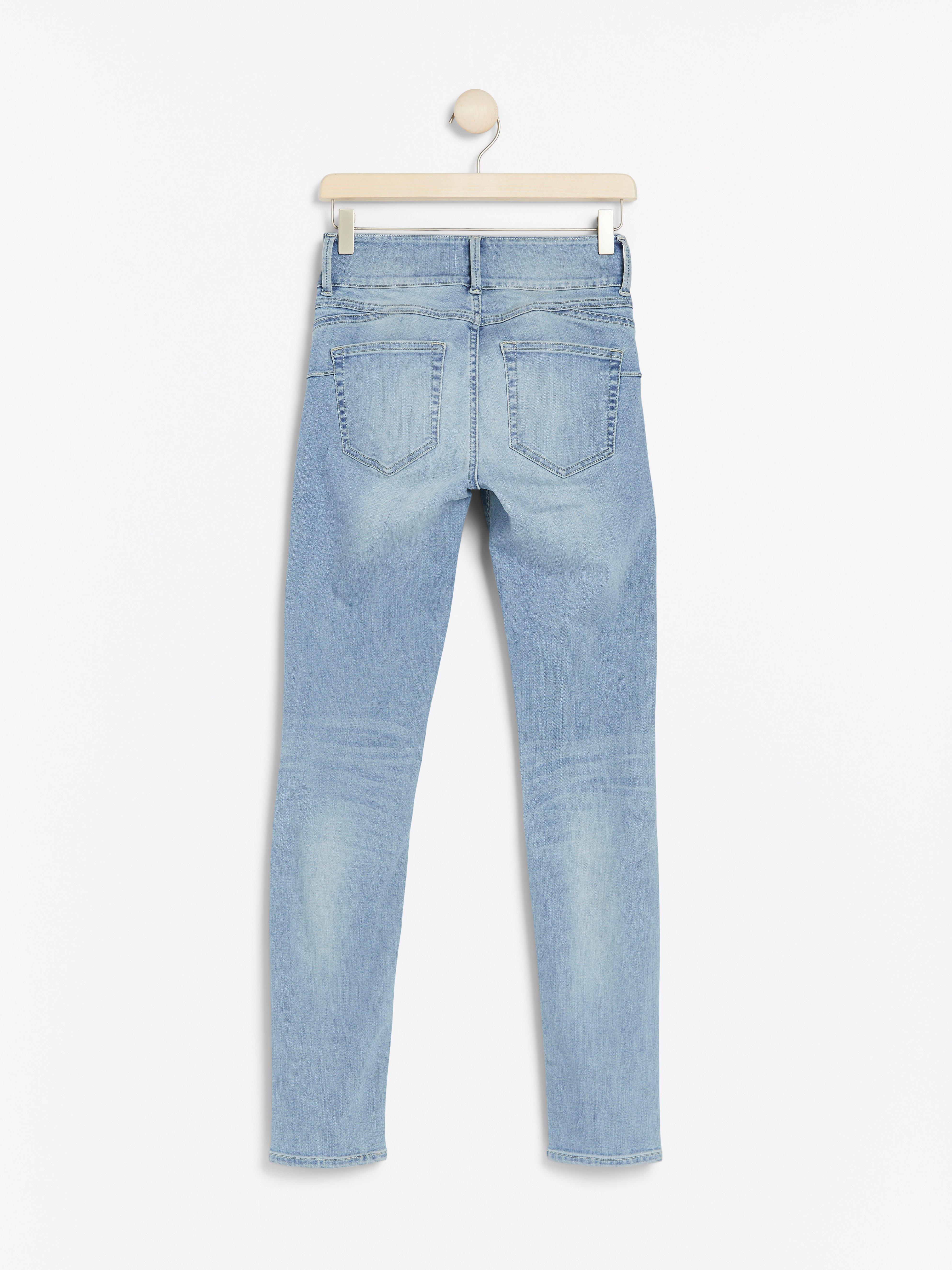 LILLY Jean gainant slim fit bleu clair Lindex Tunisia