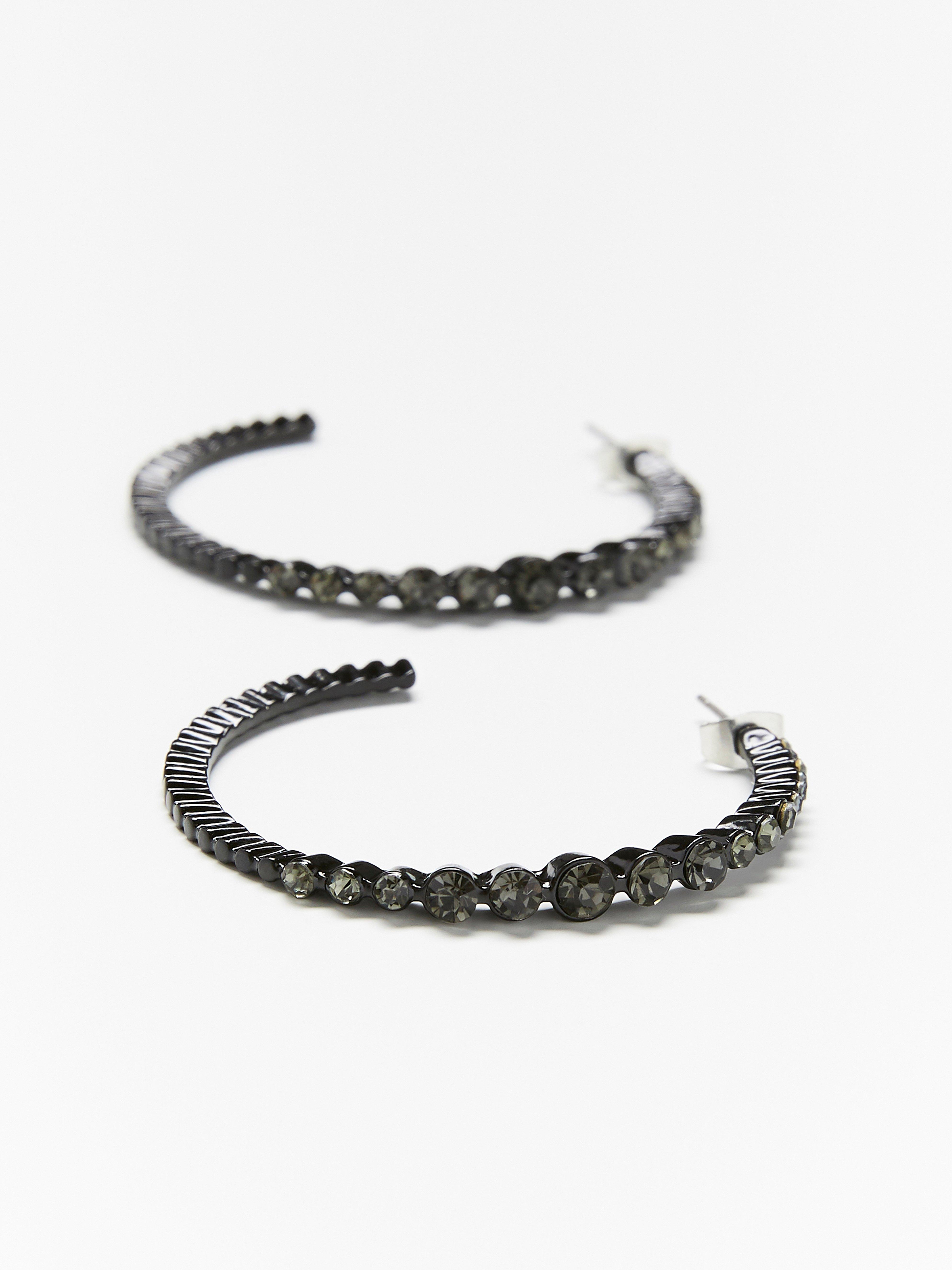 Earrings - Womens Wear - Black