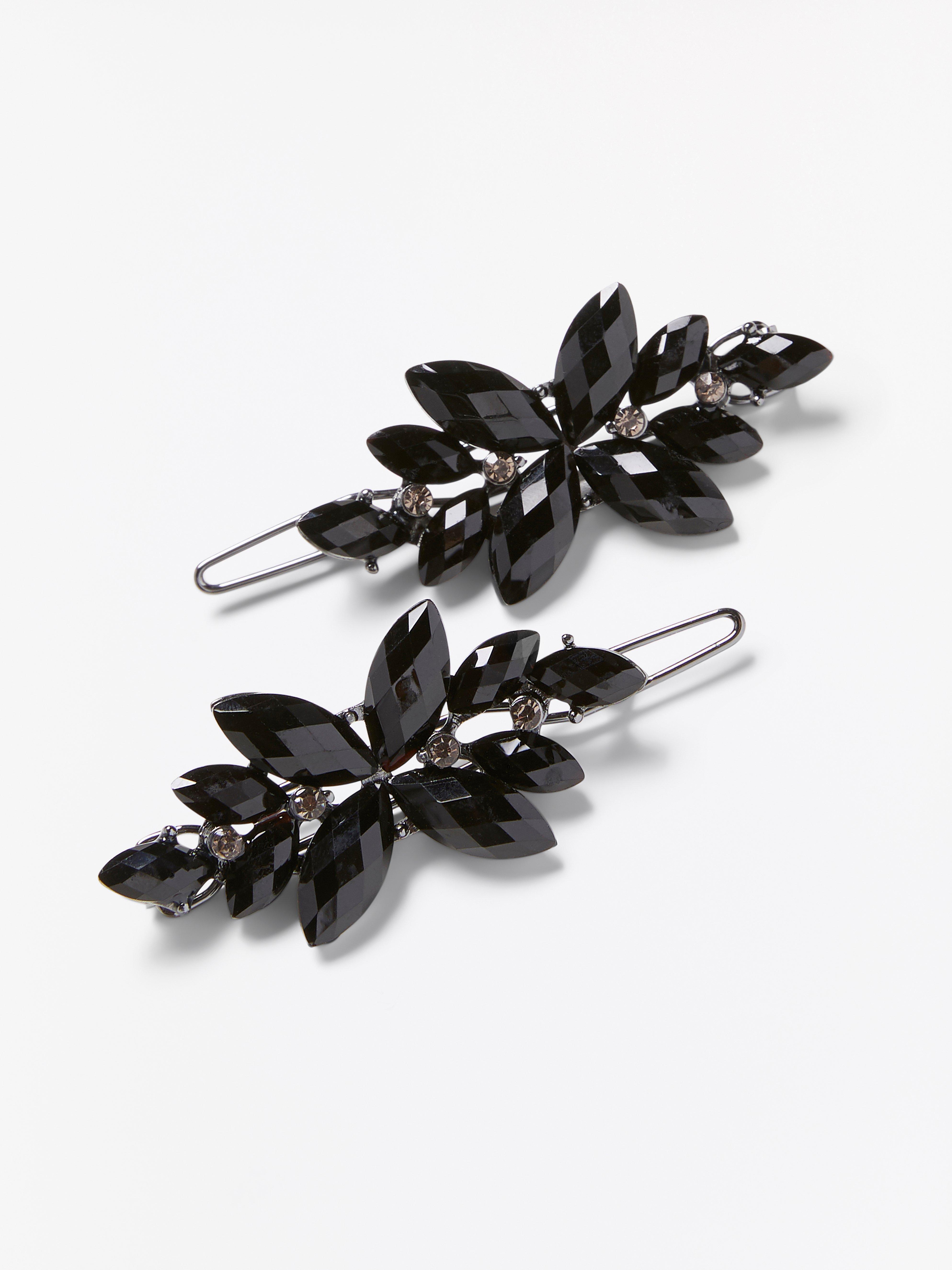 Hair Pins - Womens Wear - Black