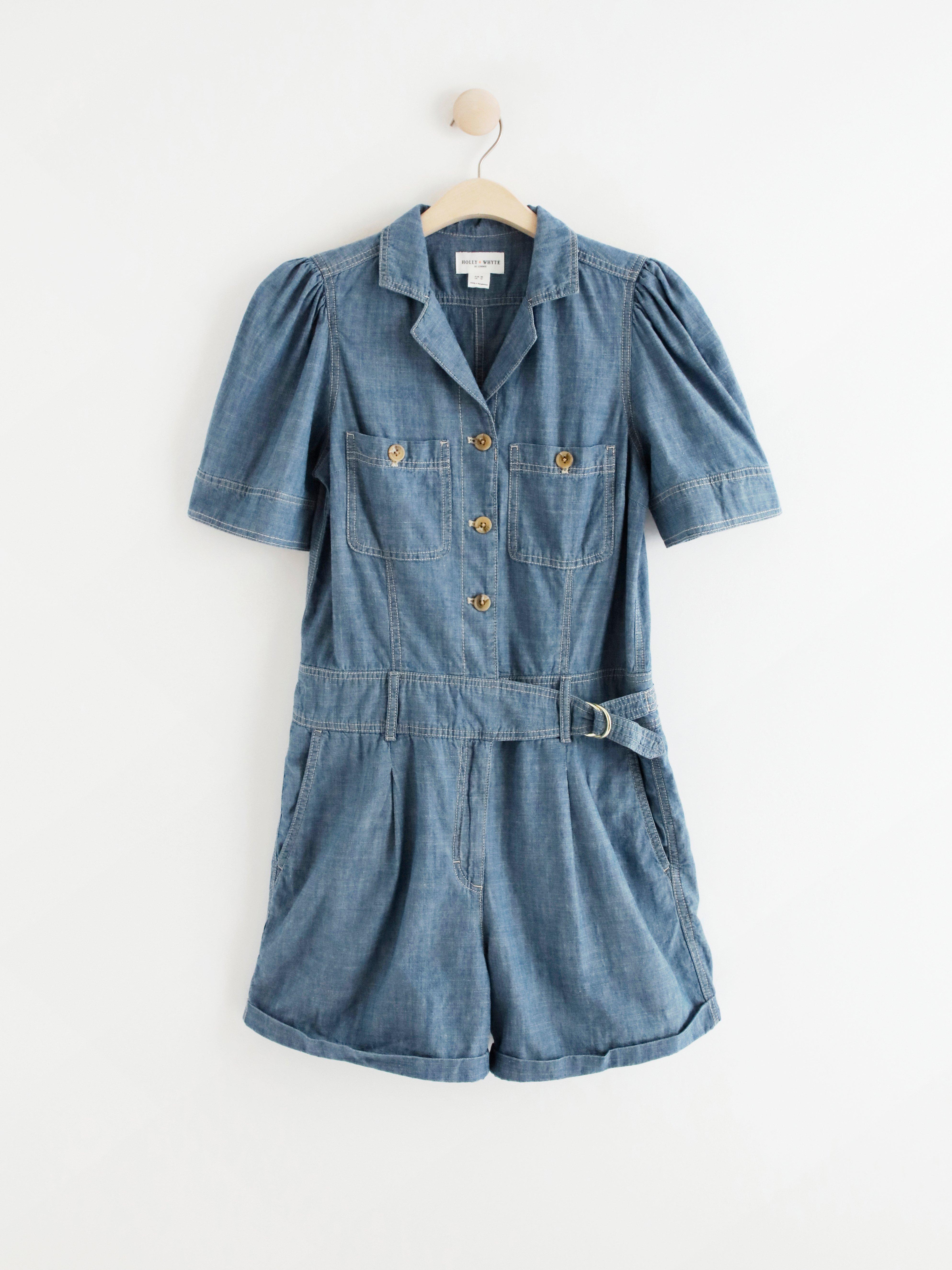 Short sleeve jumpsuit