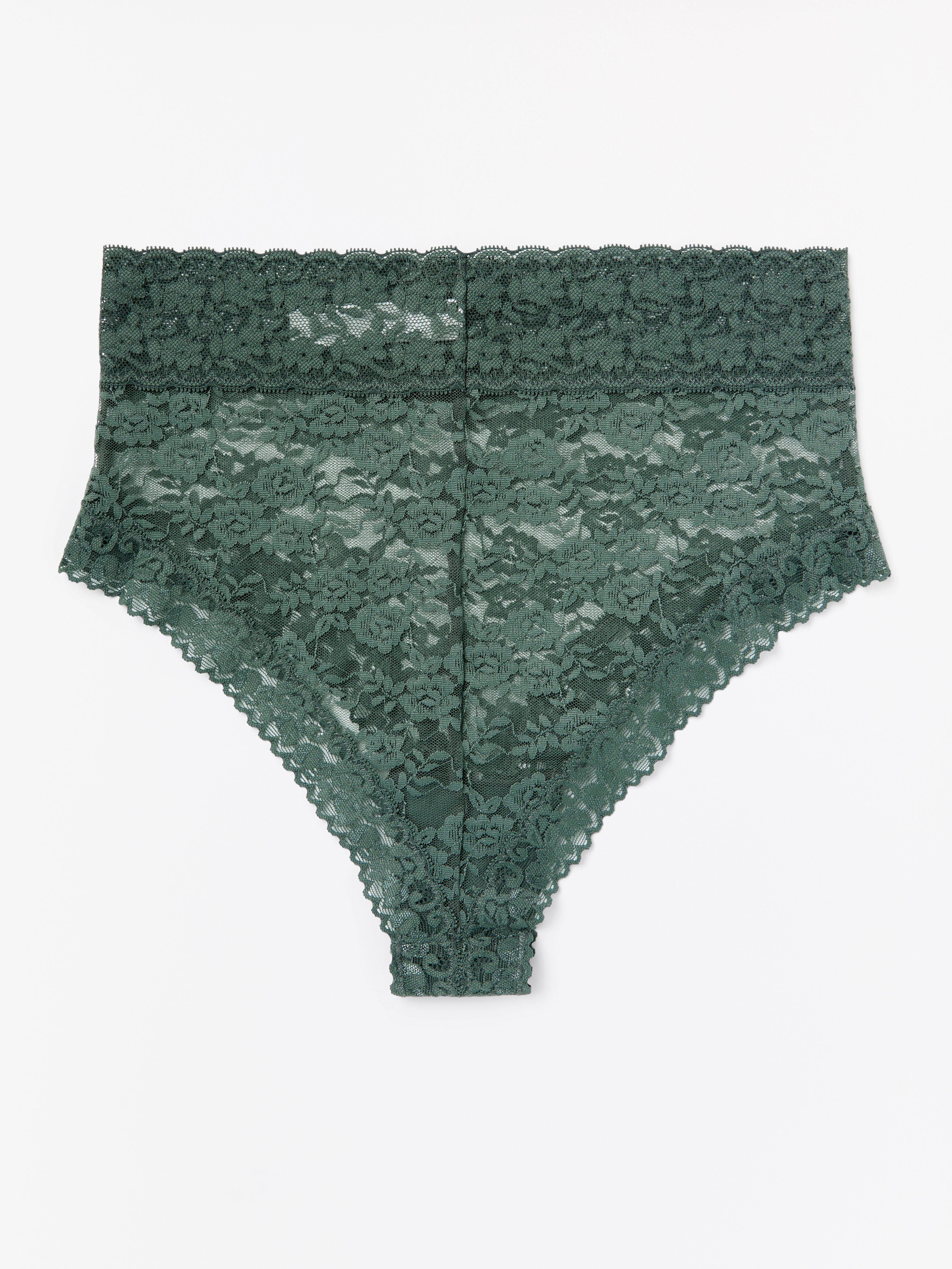 Brazilian High - Lingerie - Green