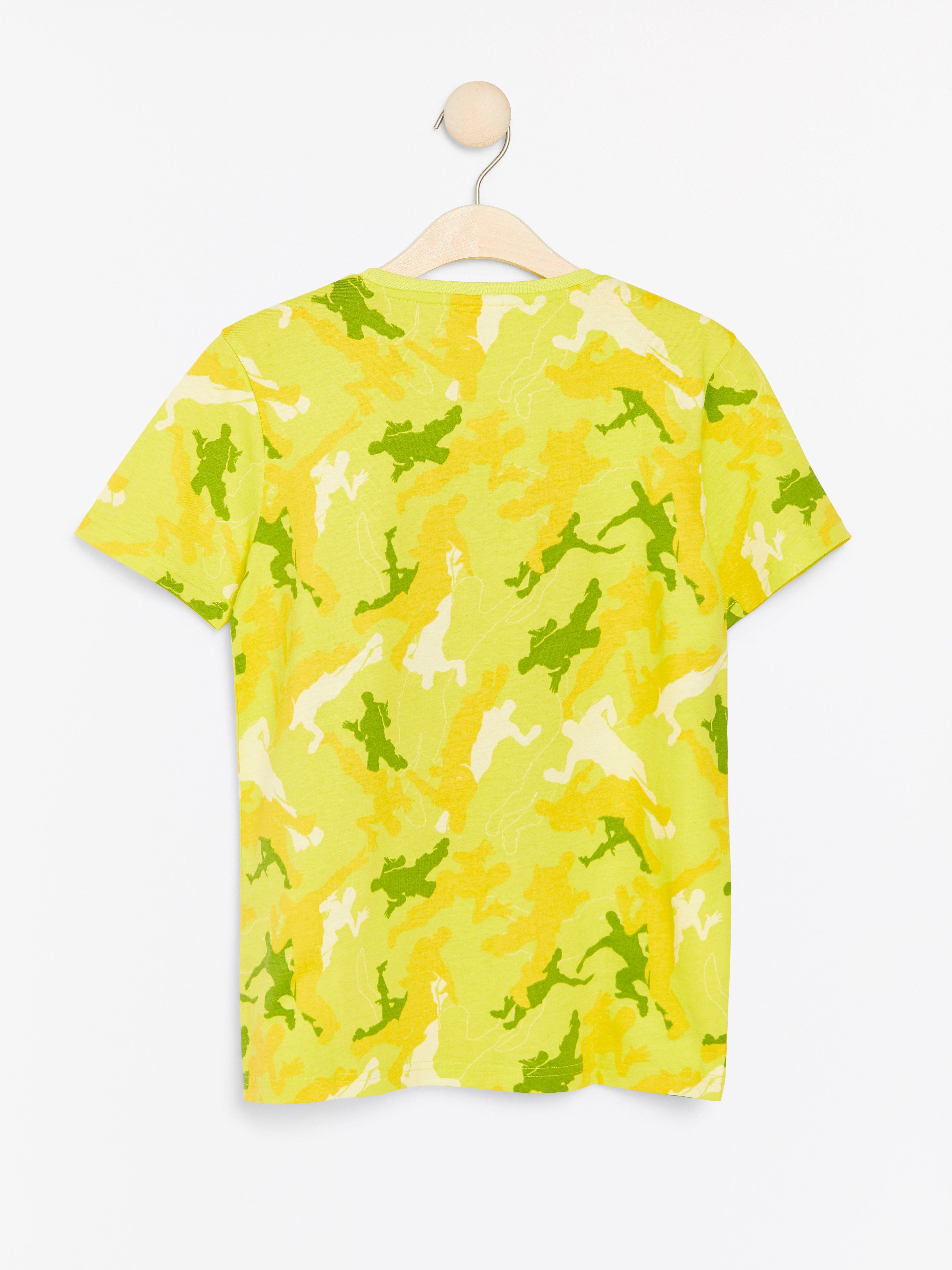T-shirt - Barn - Gul