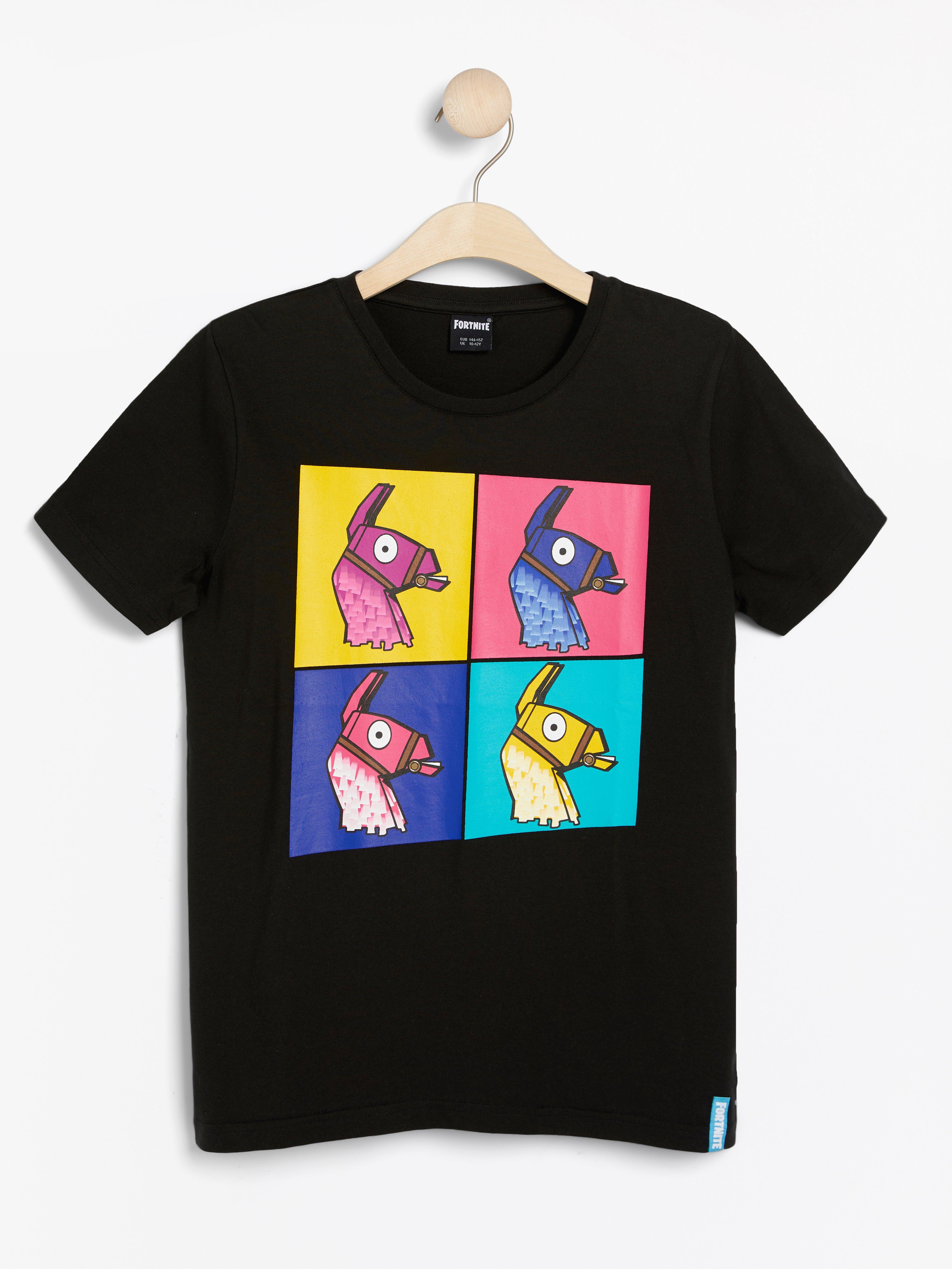 T-shirt - Barn - Svart