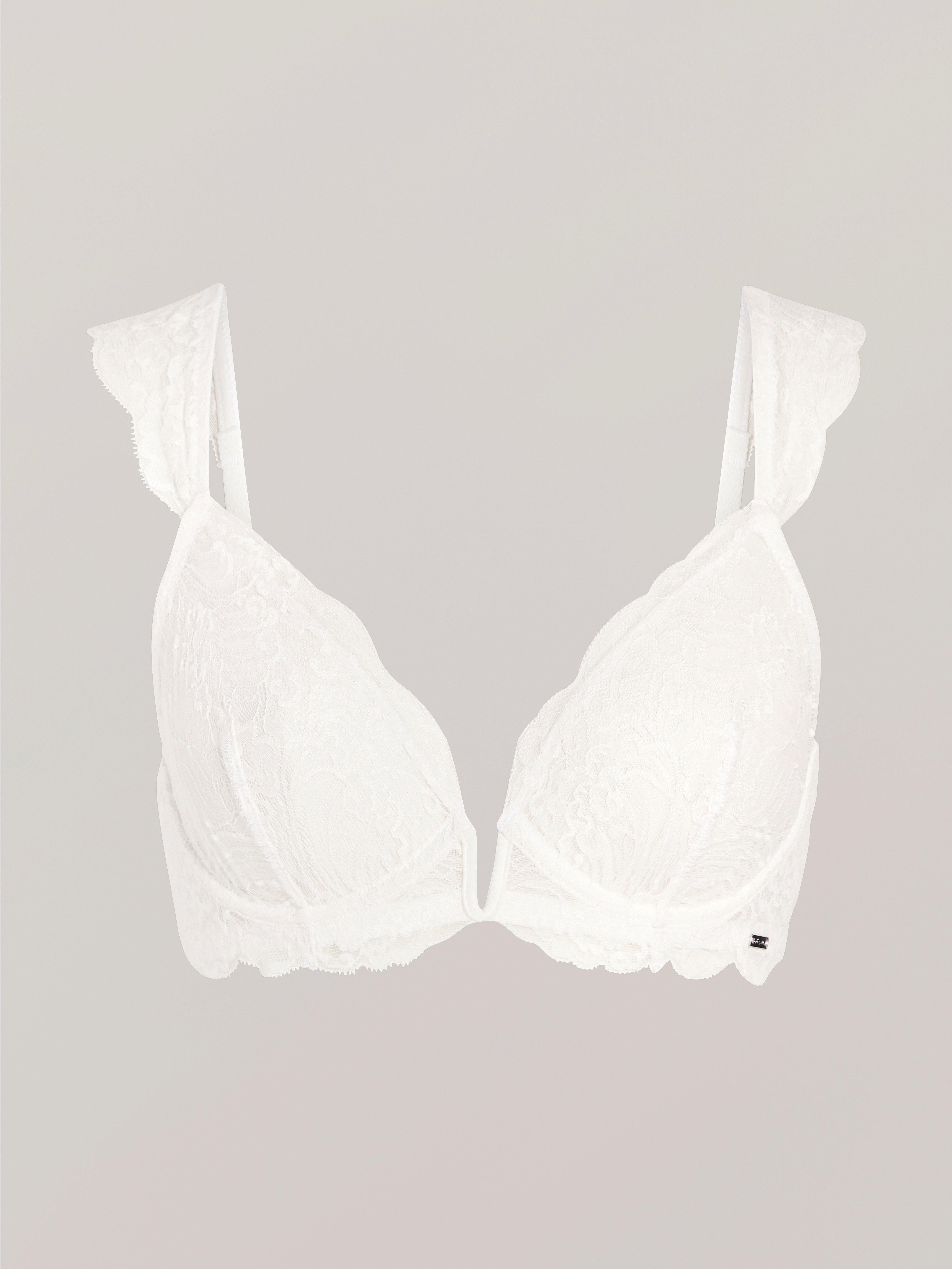 underwire unpadded bra