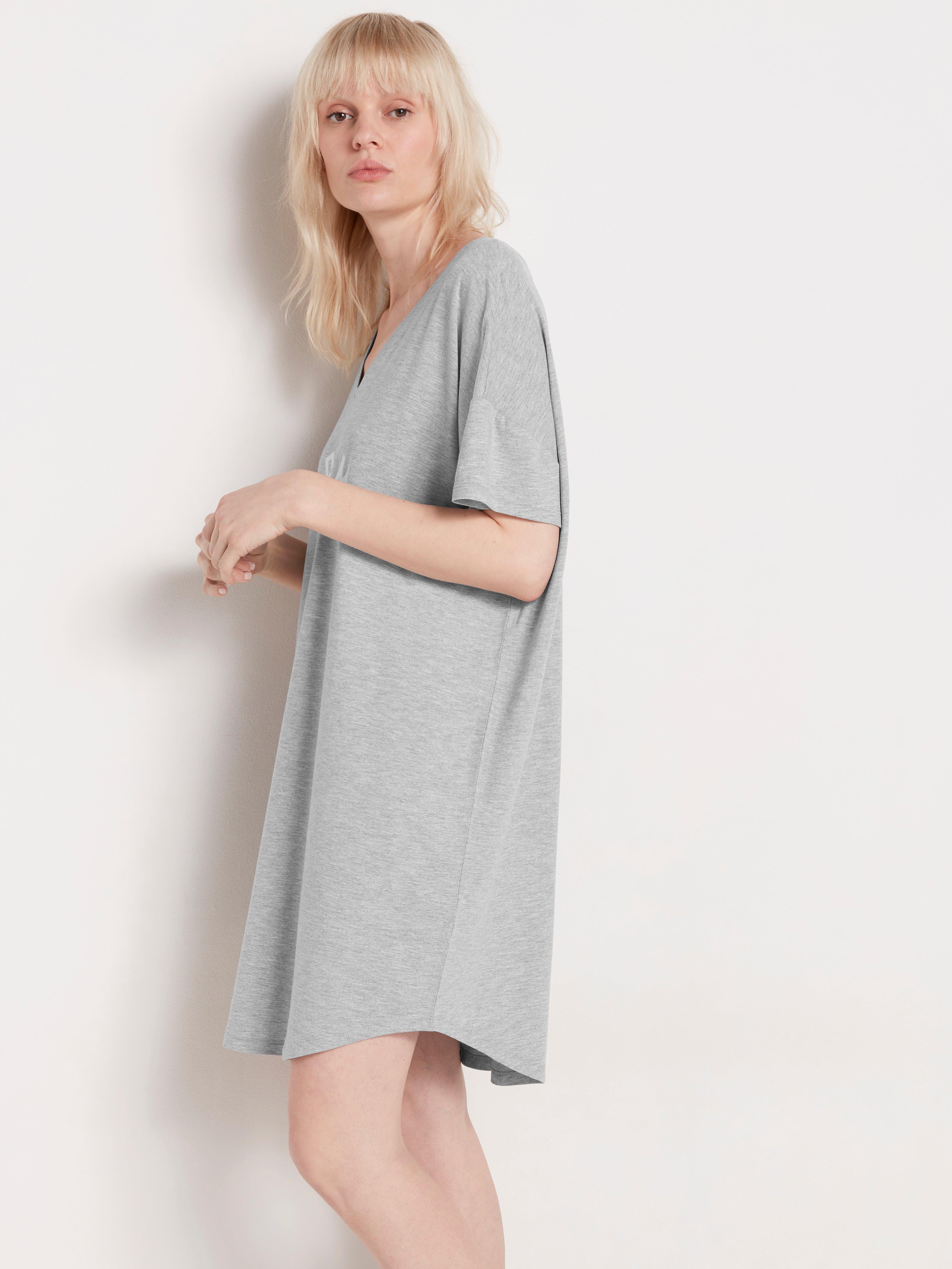 grey night dress