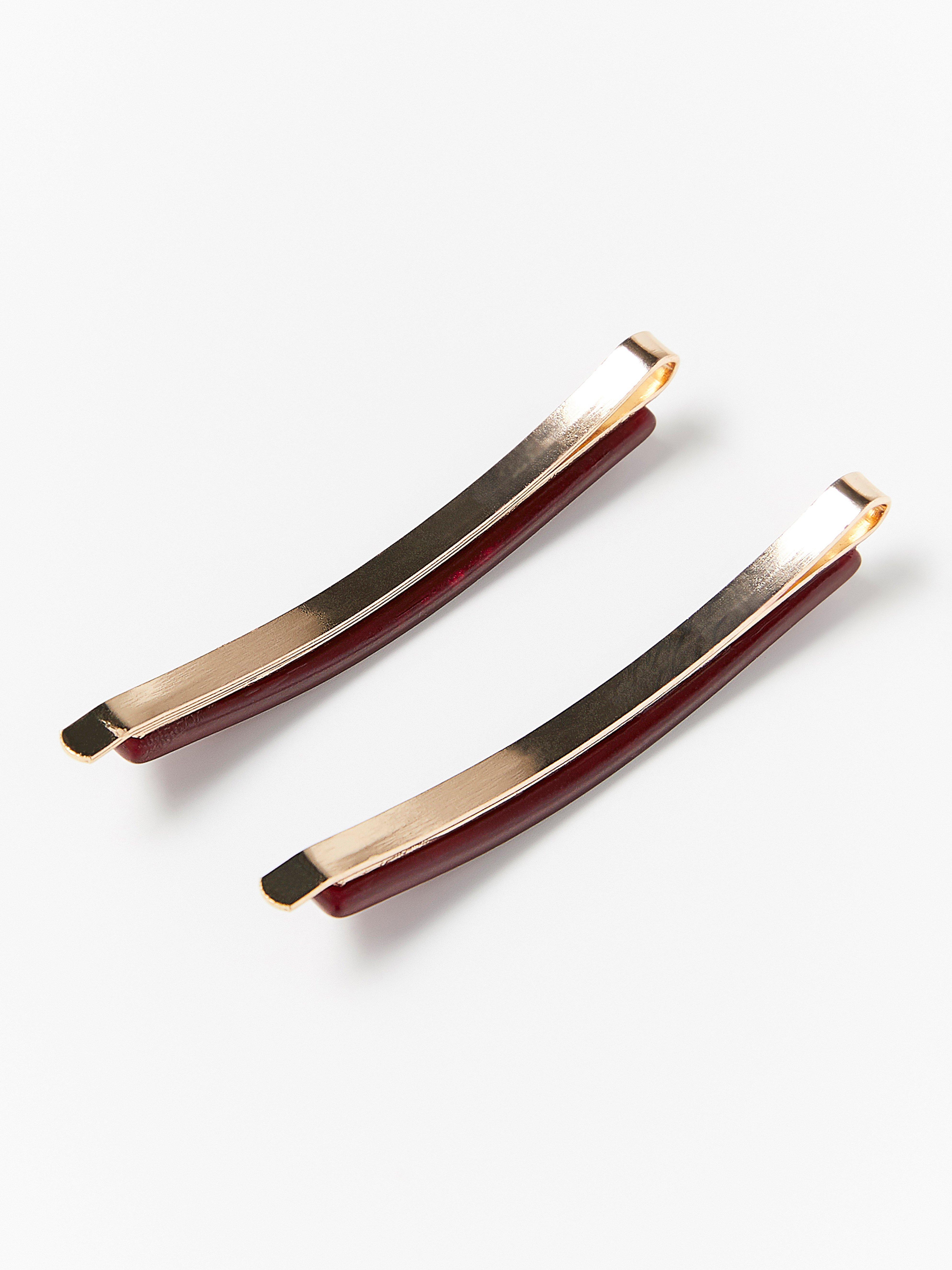 Hair Pins - Womens Wear - Red