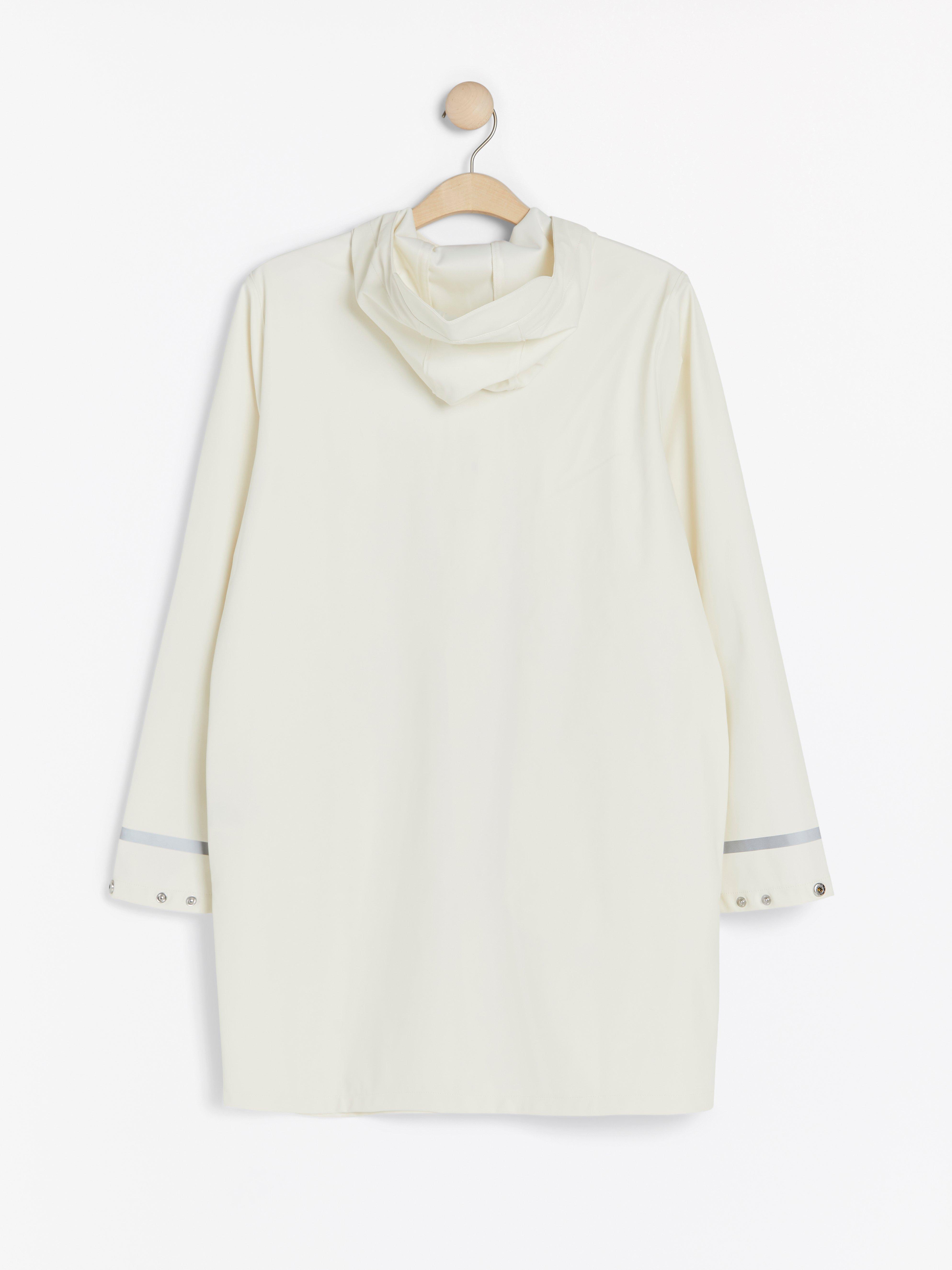 Rain Coat - Womens Wear - White