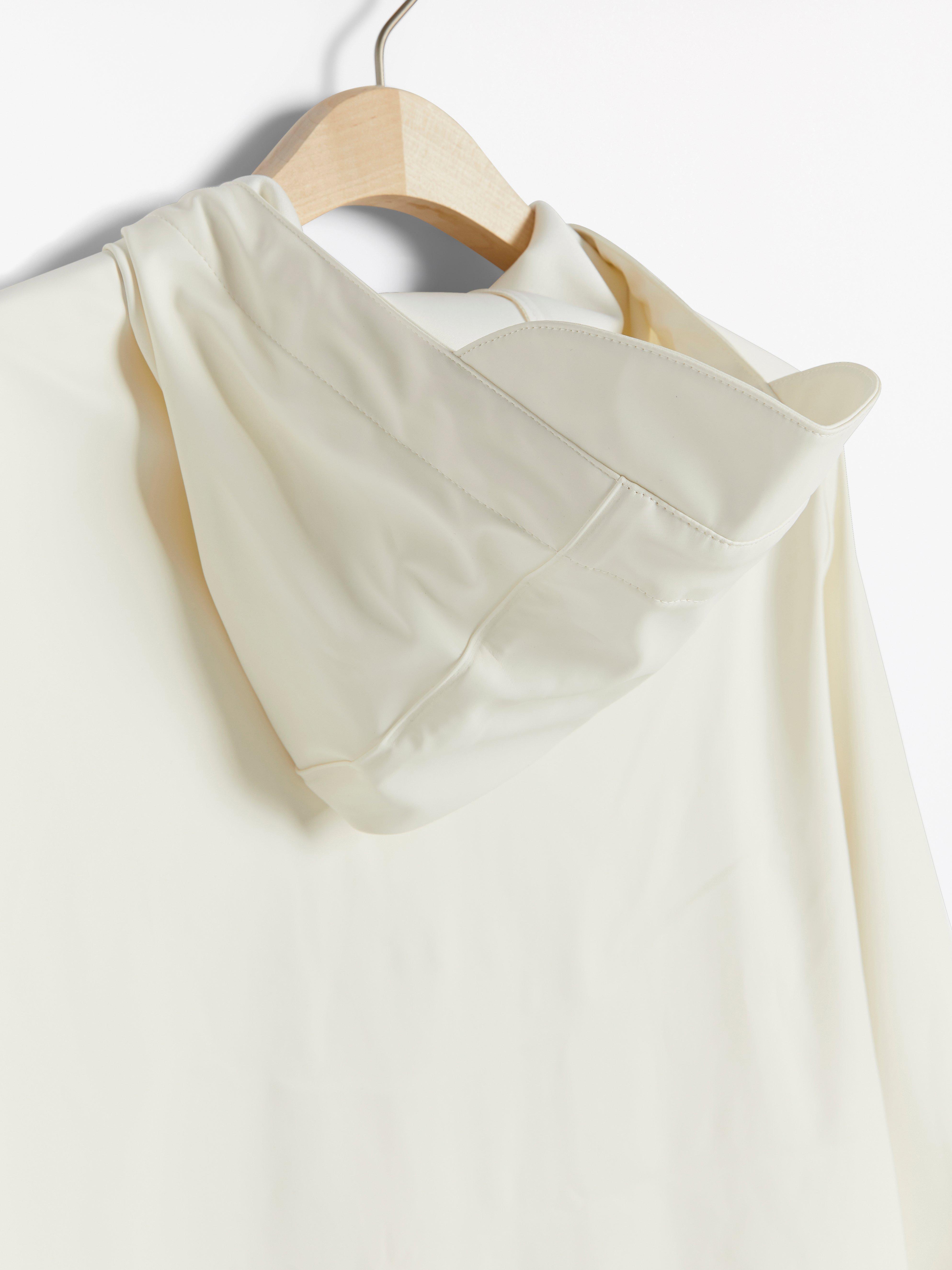 Rain Coat - Womens Wear - White