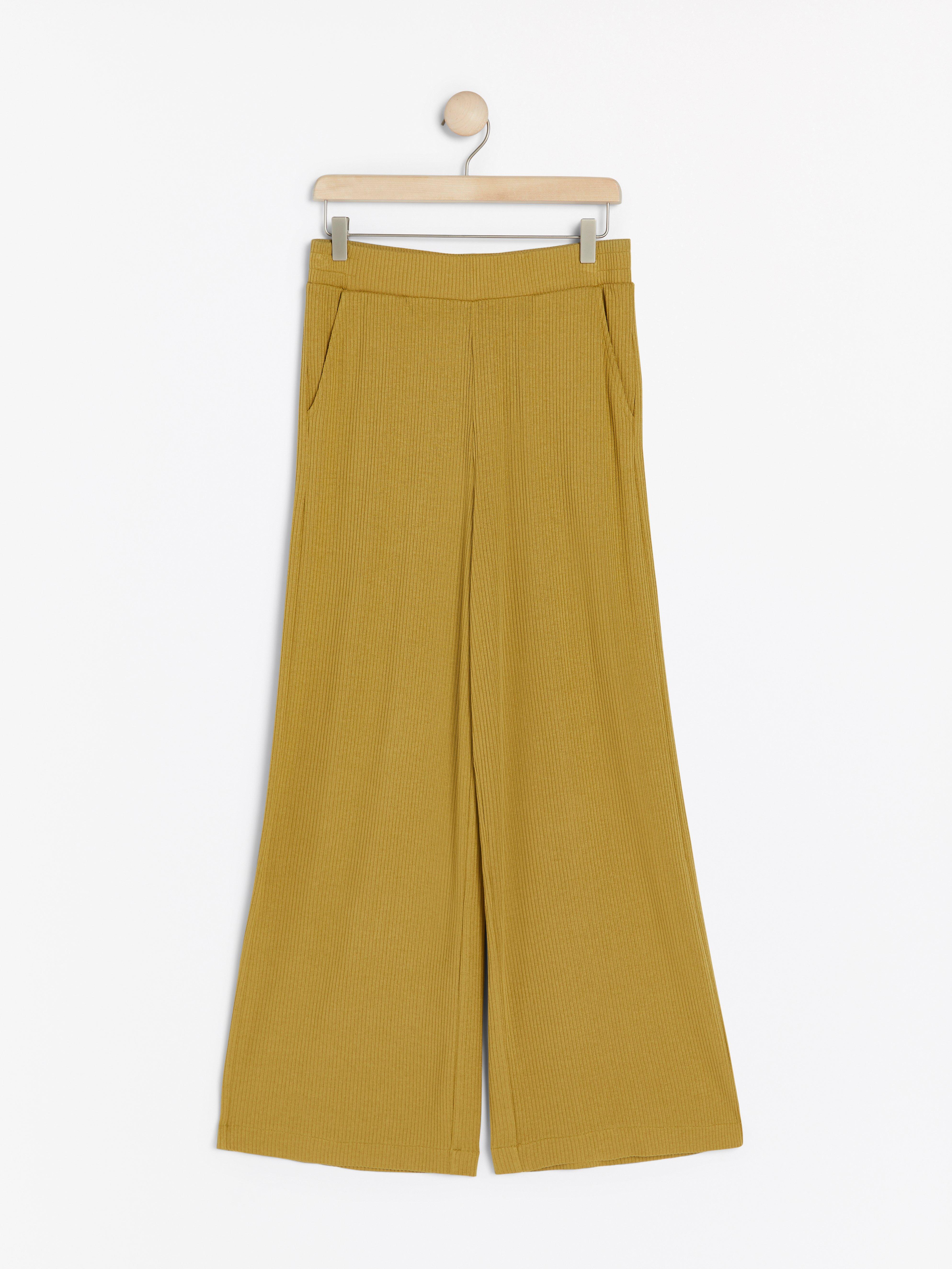 Trousers - Womens Wear - Yellow