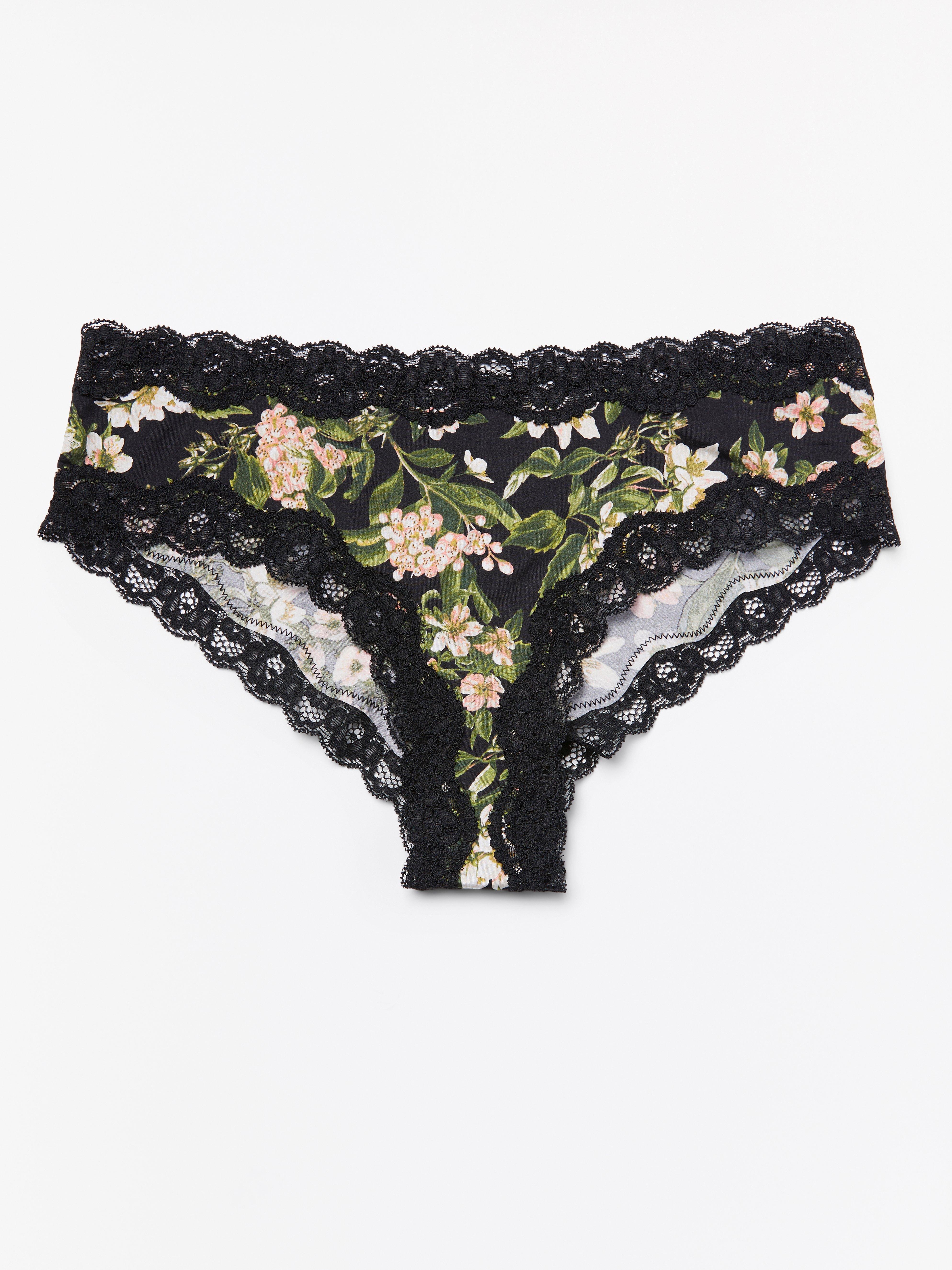 Brazilian Low - Lingerie - Black