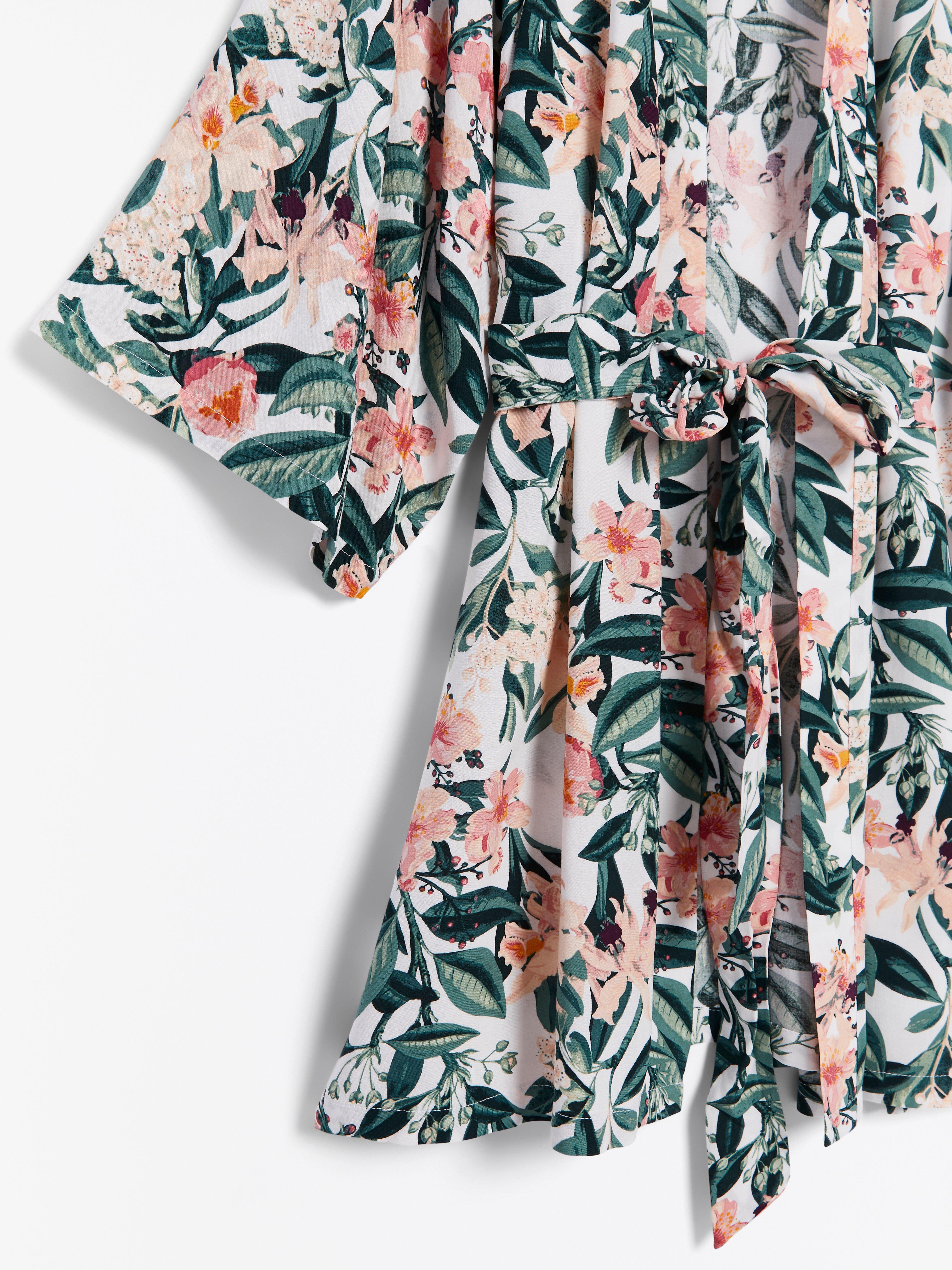 Kimono - Underkläder - Vit