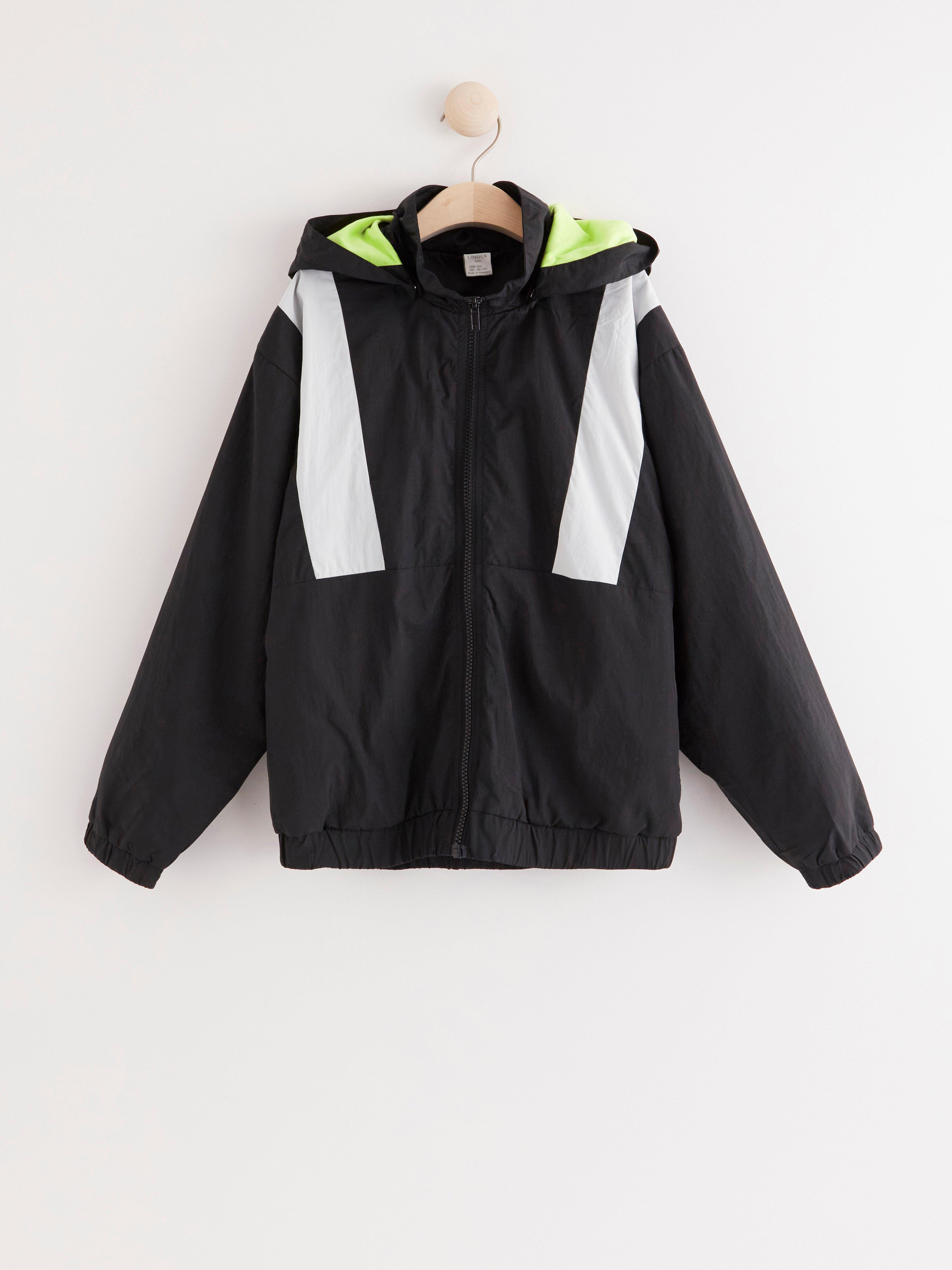 Hooded Jacket - Kids Wear - Black