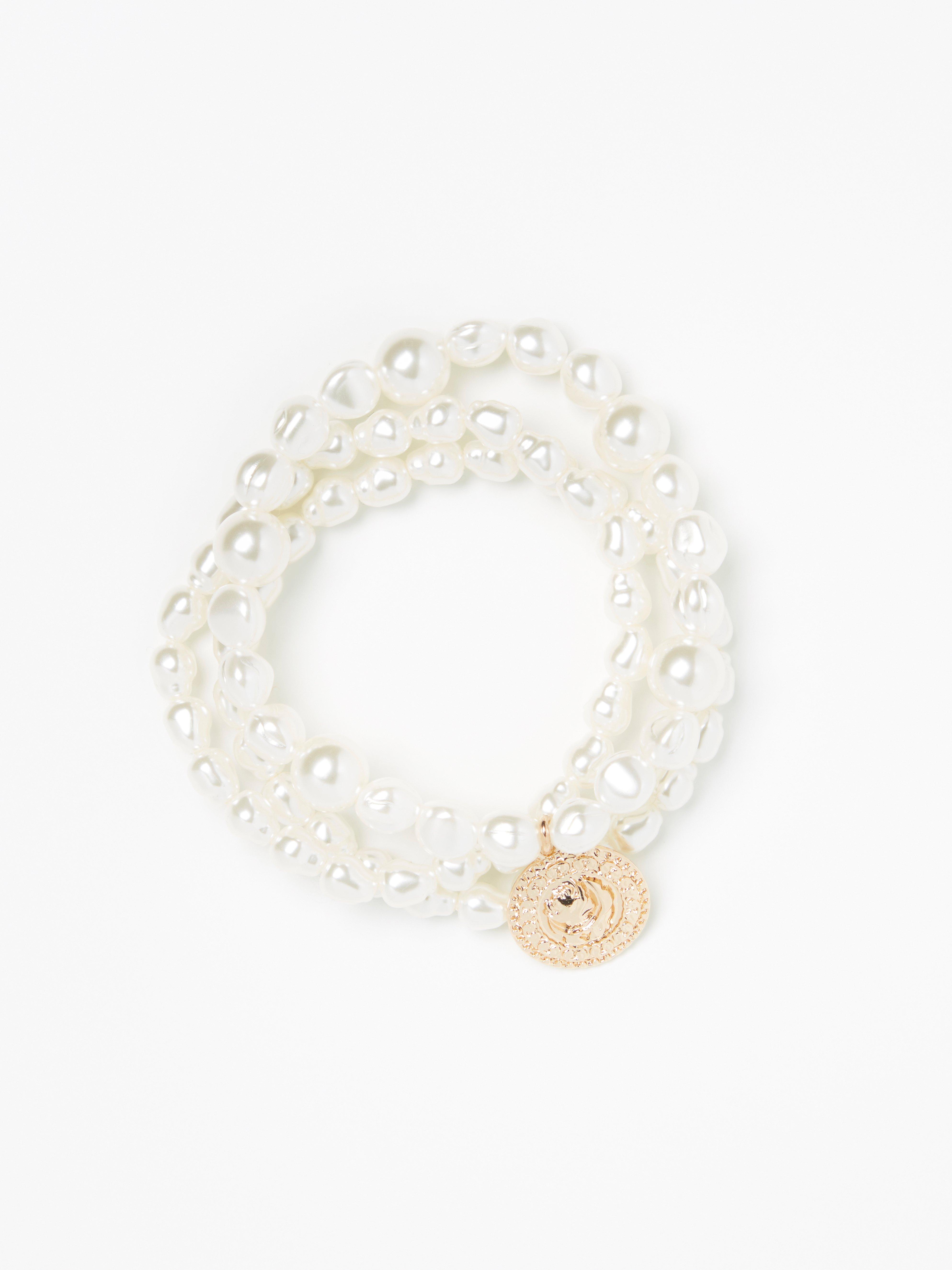 Armband - Dam - Vit