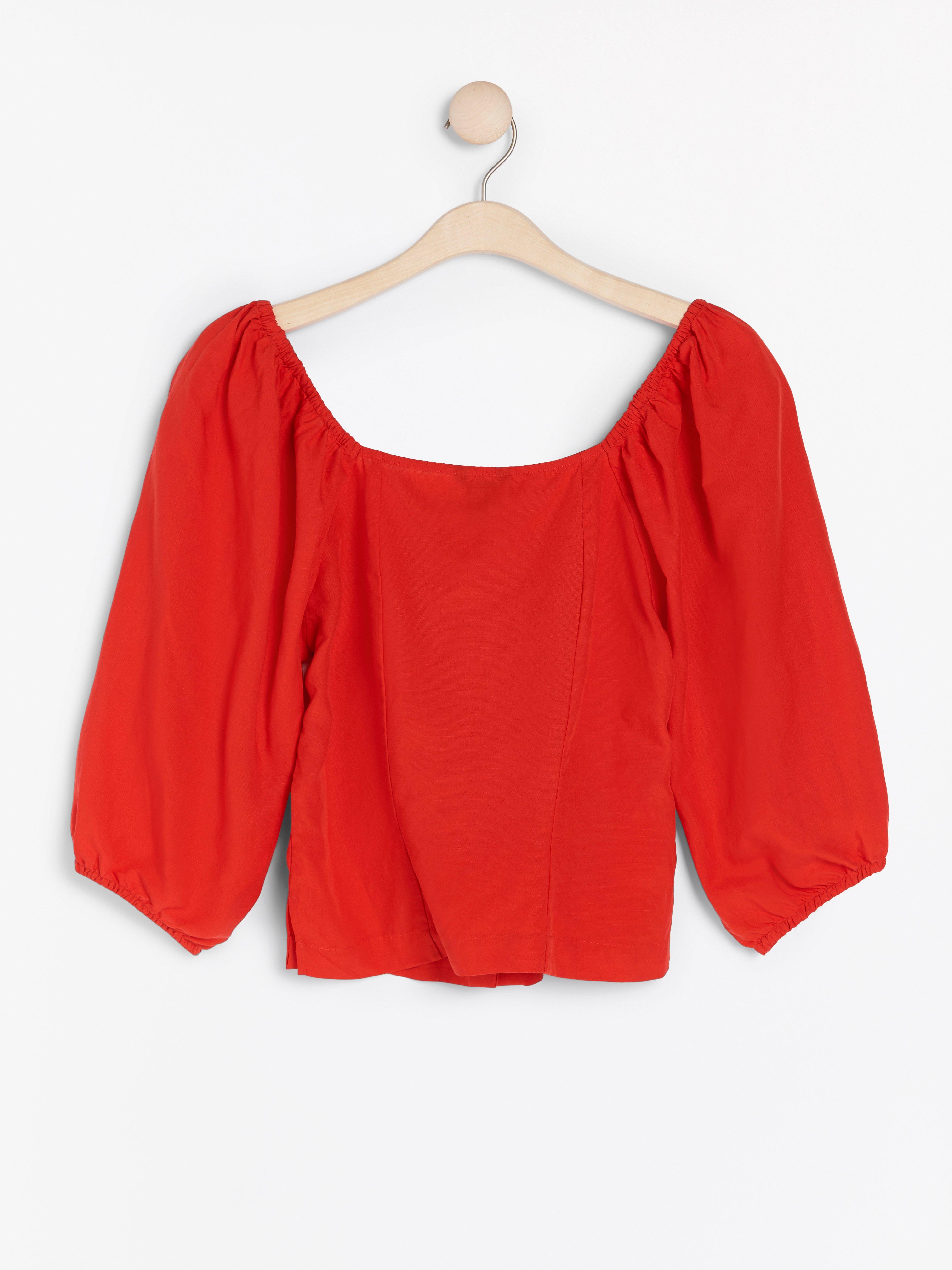 Blouse - Womens Wear - Red