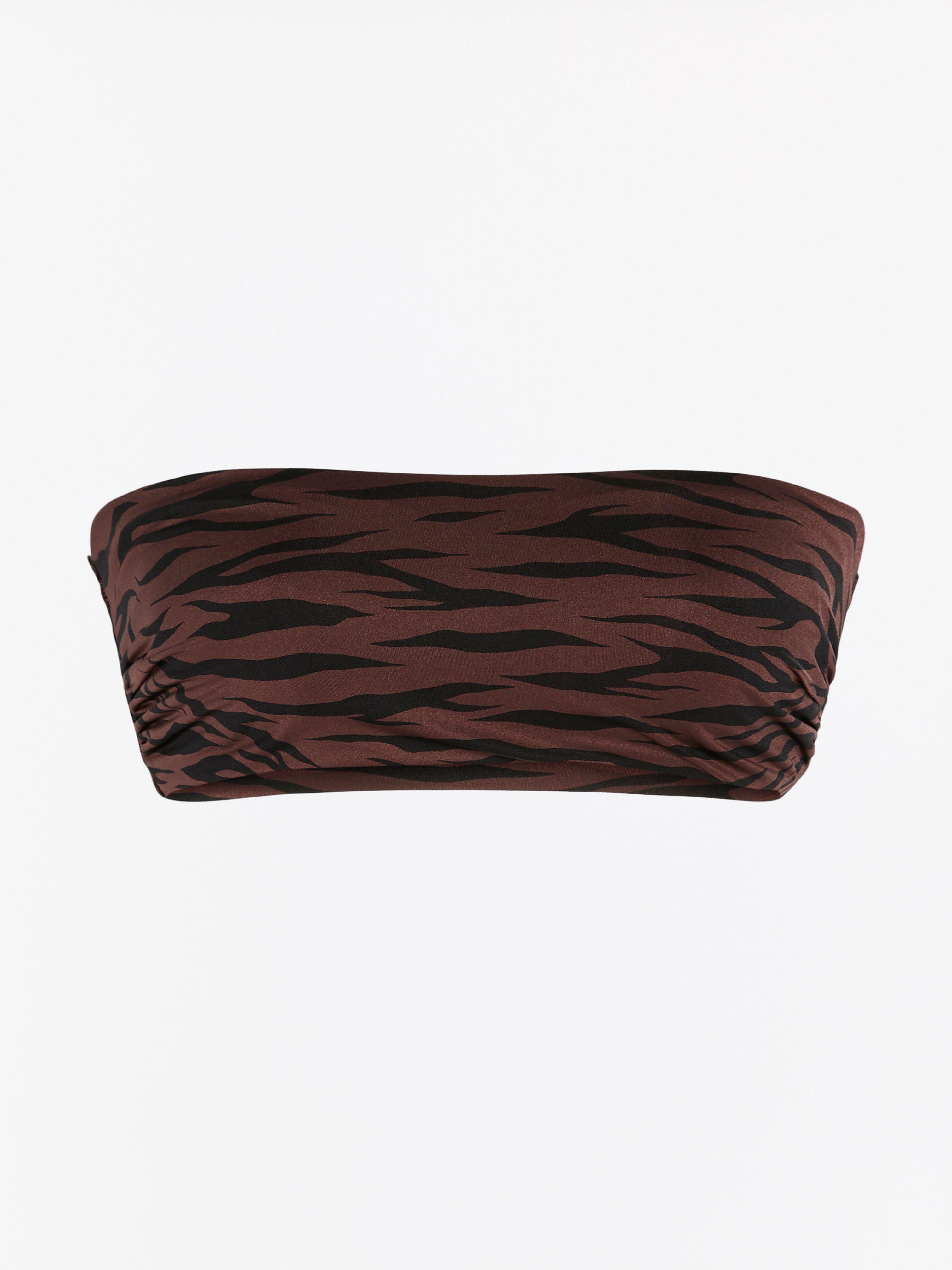 Bandeau Bra - Lingerie - Brown