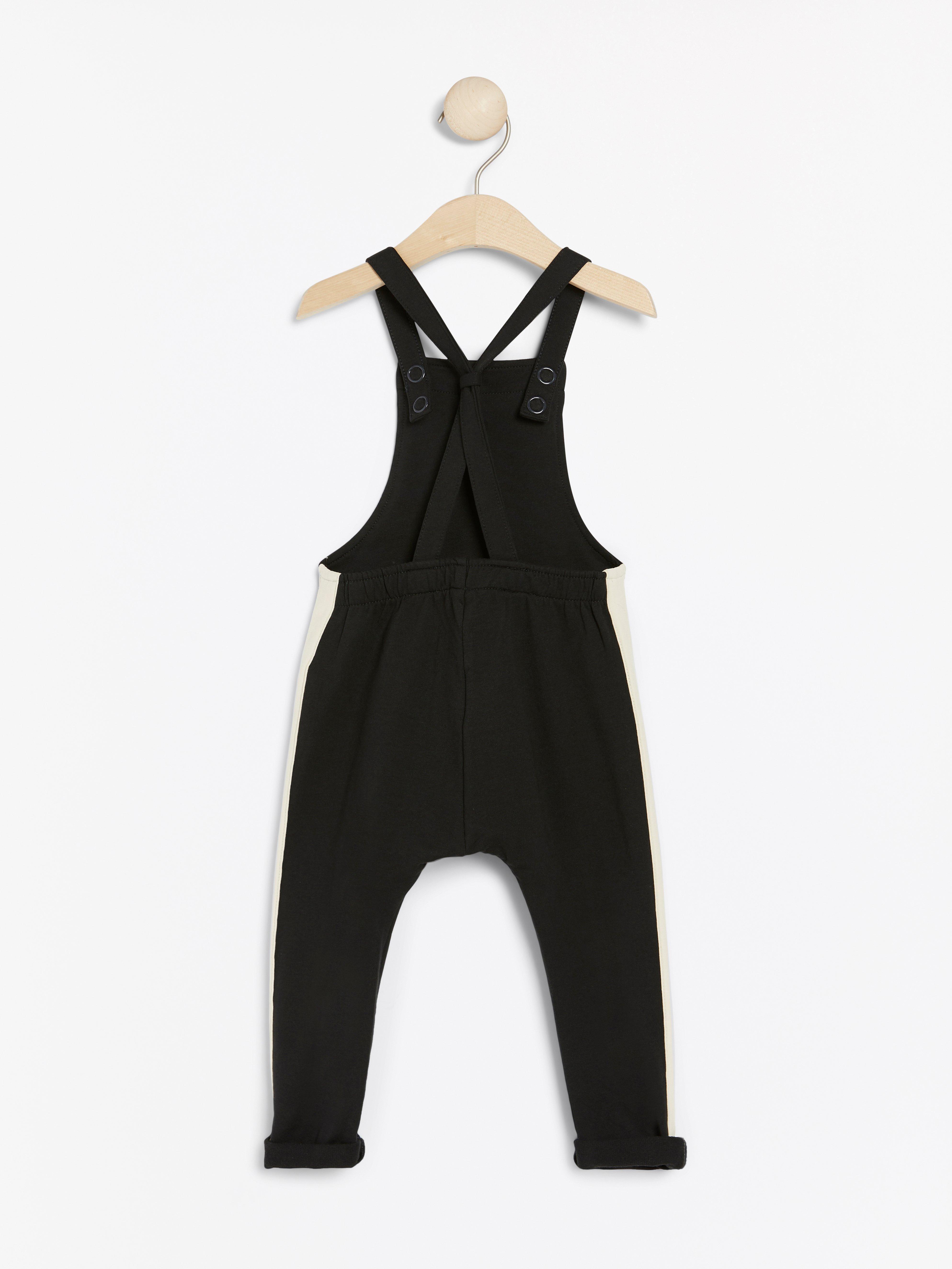 Bib Trousers - Kids Wear - Black