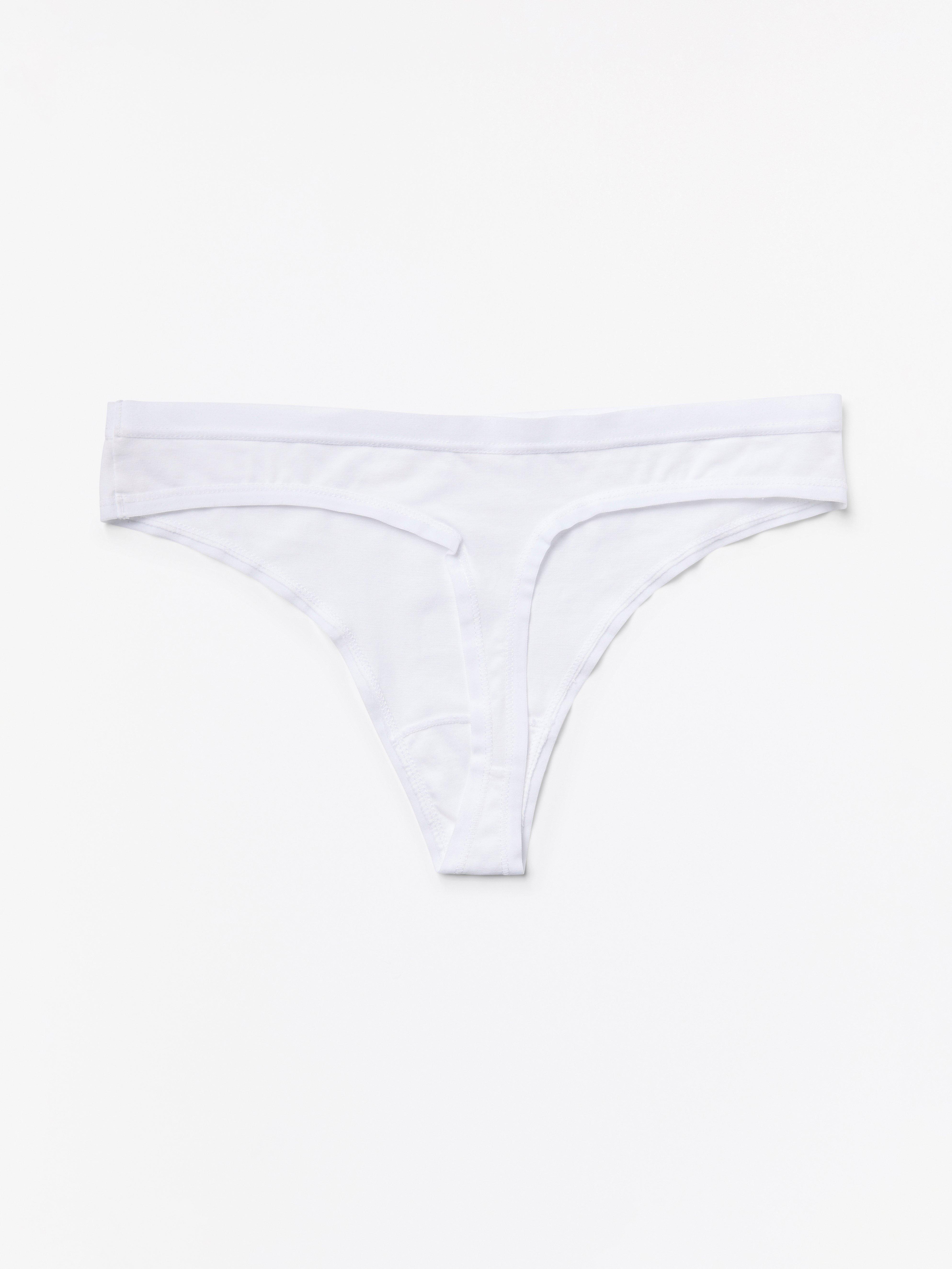 Thong Regular - Lingerie - White