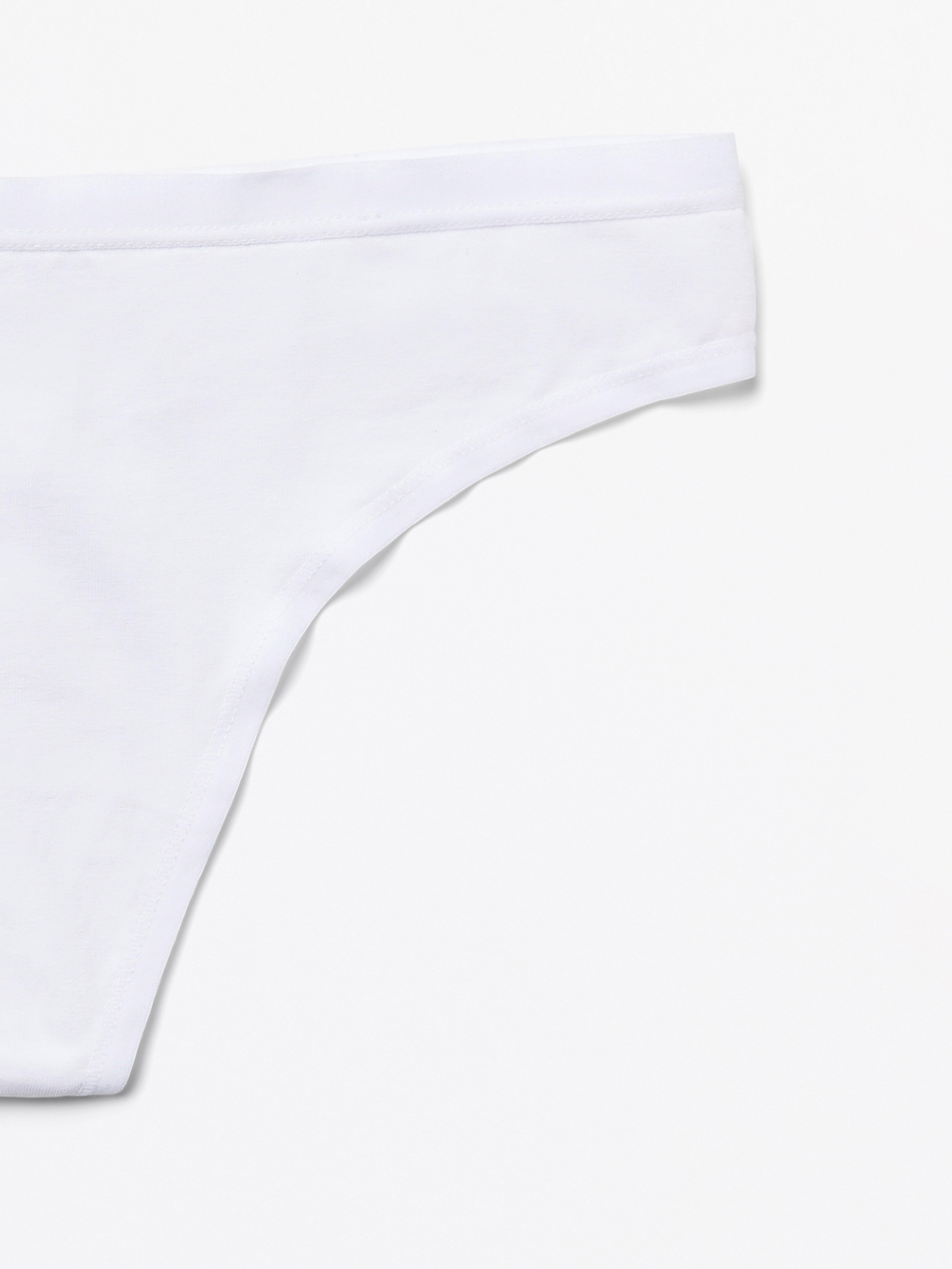 Thong Regular - Lingerie - White