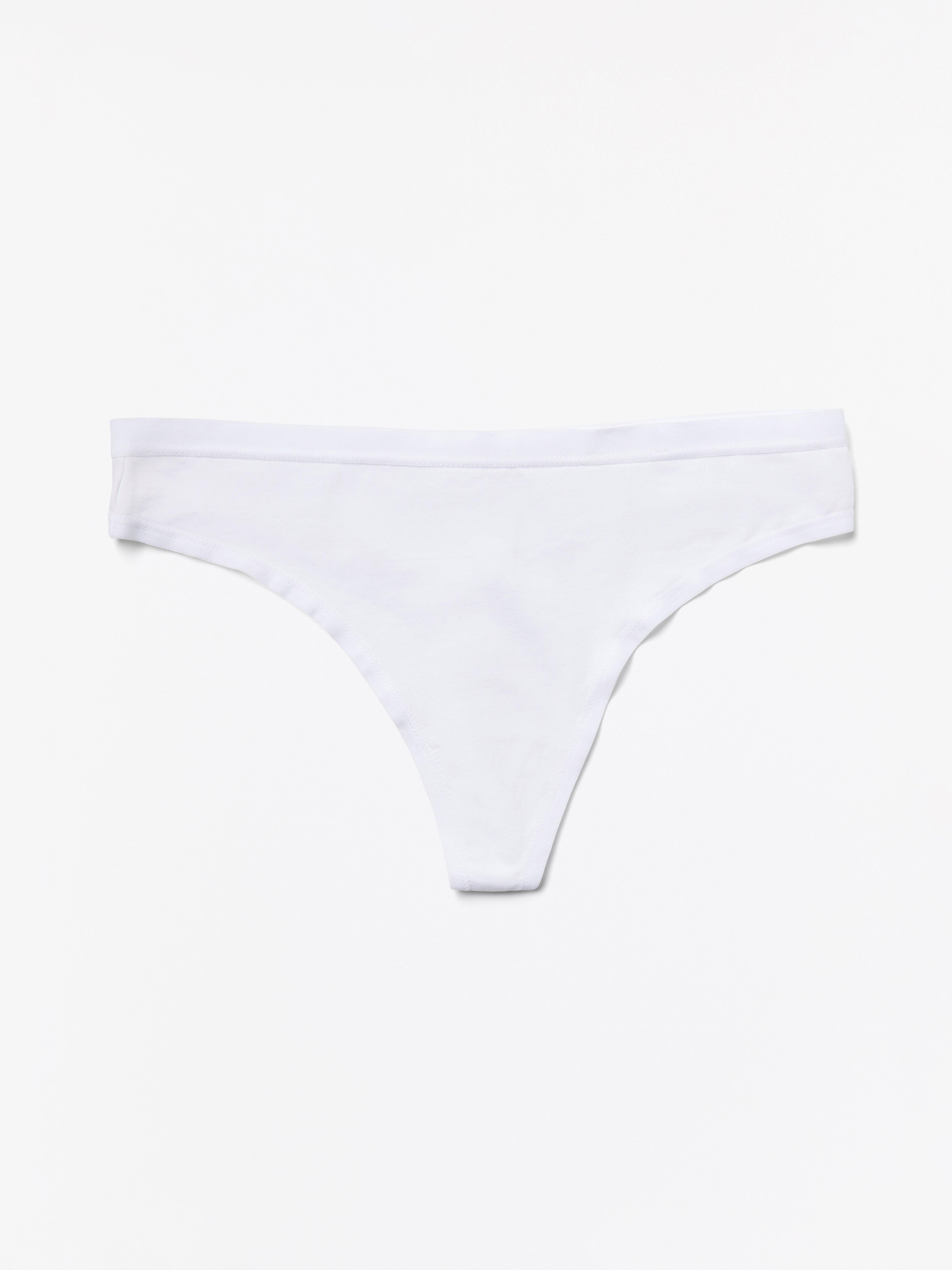 Thong Regular - Lingerie - White