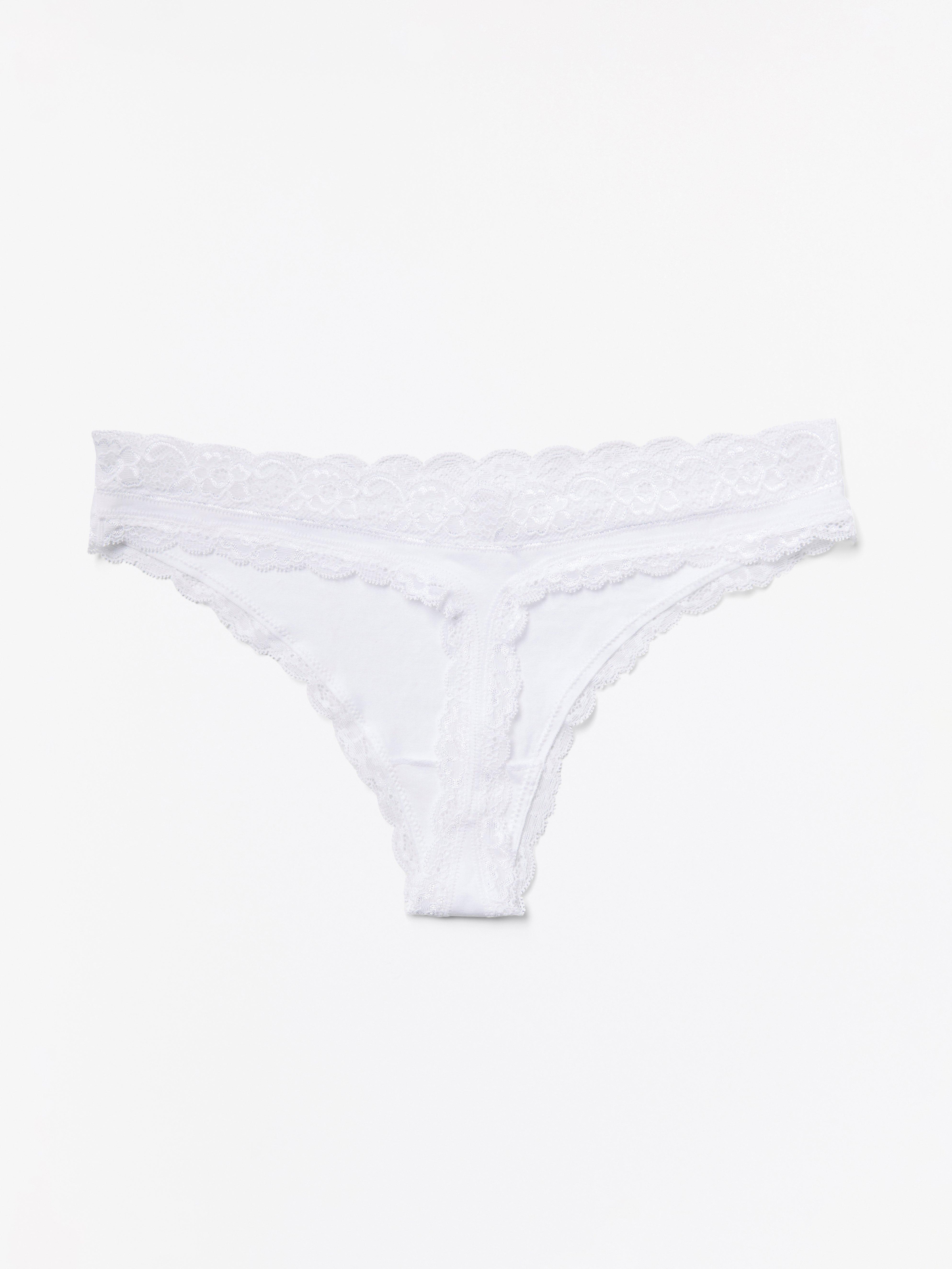 Thong Regular - Lingerie - White