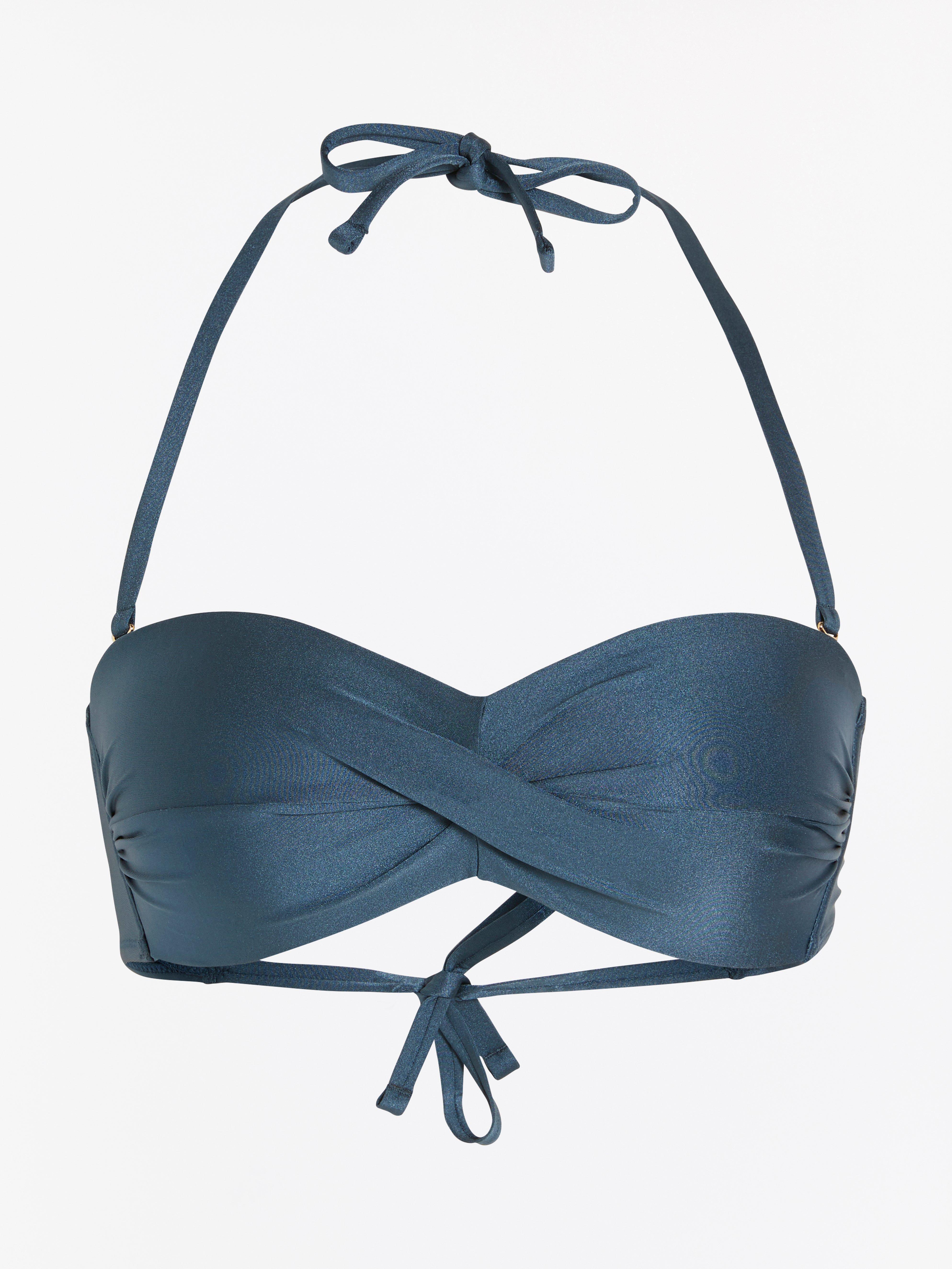 Bandeau-bh - Underkläder - Blå