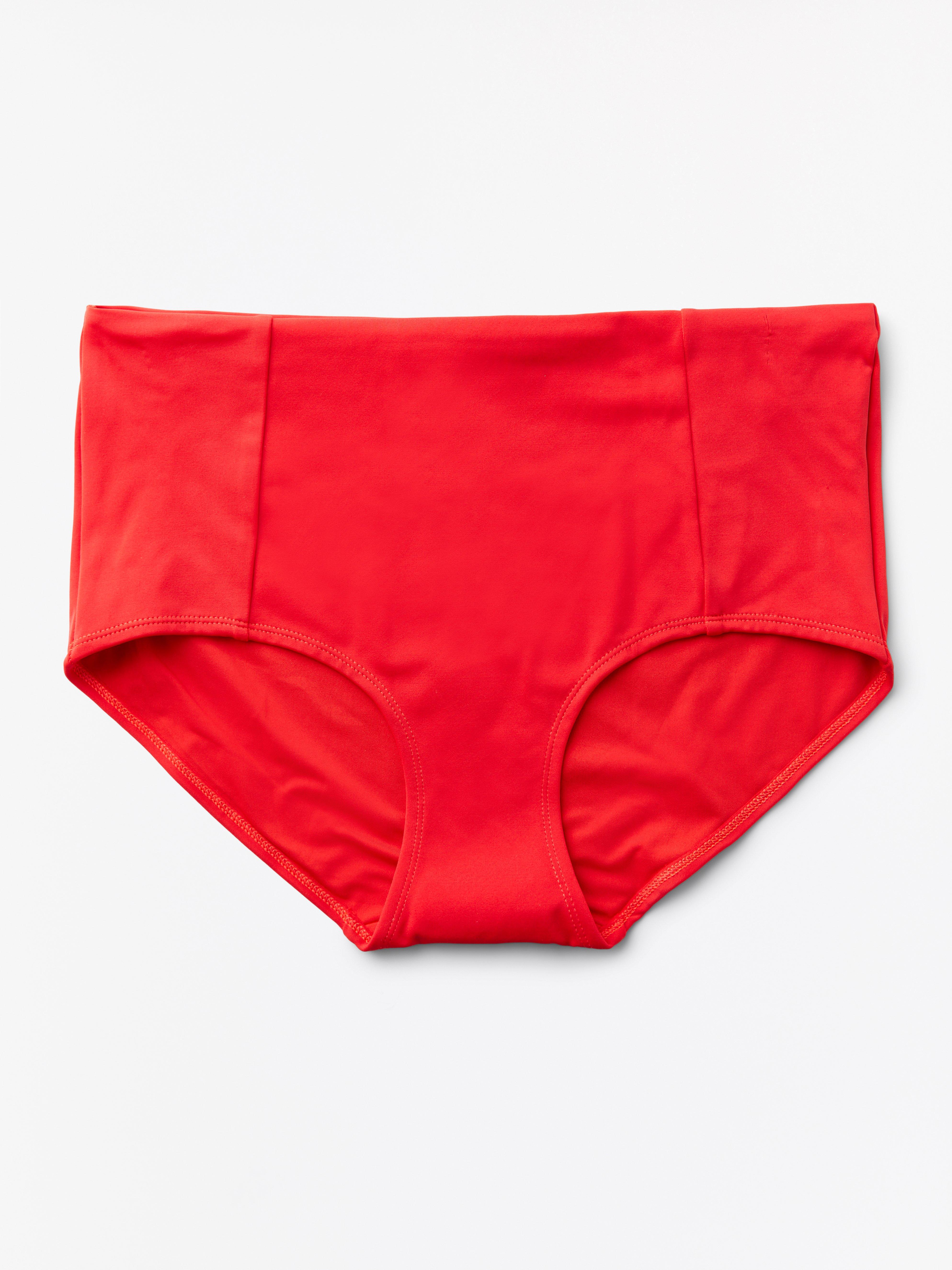 Hipstertrosa midi - Underkläder - Röd