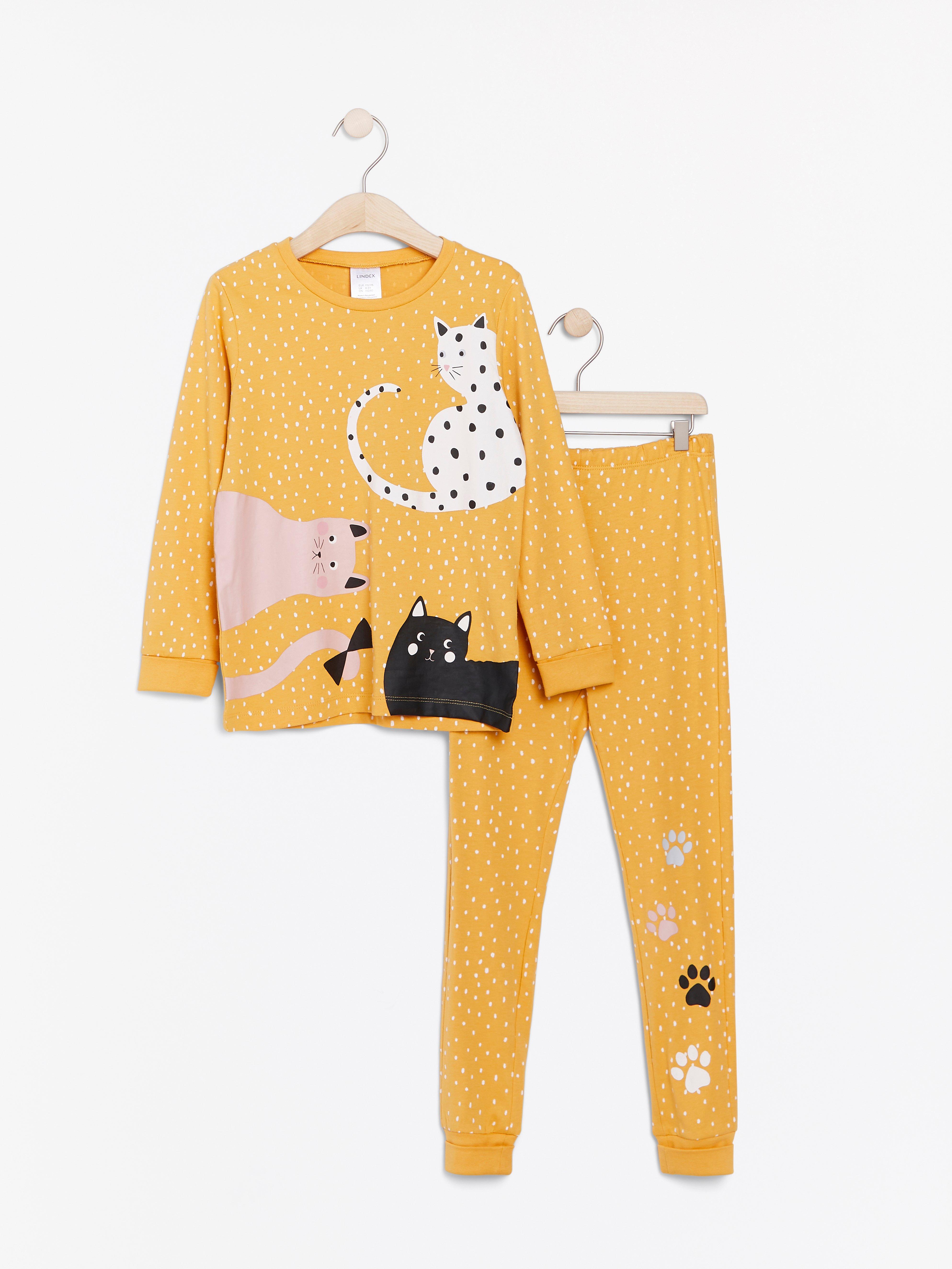 Pyjamas - Barn - Gul