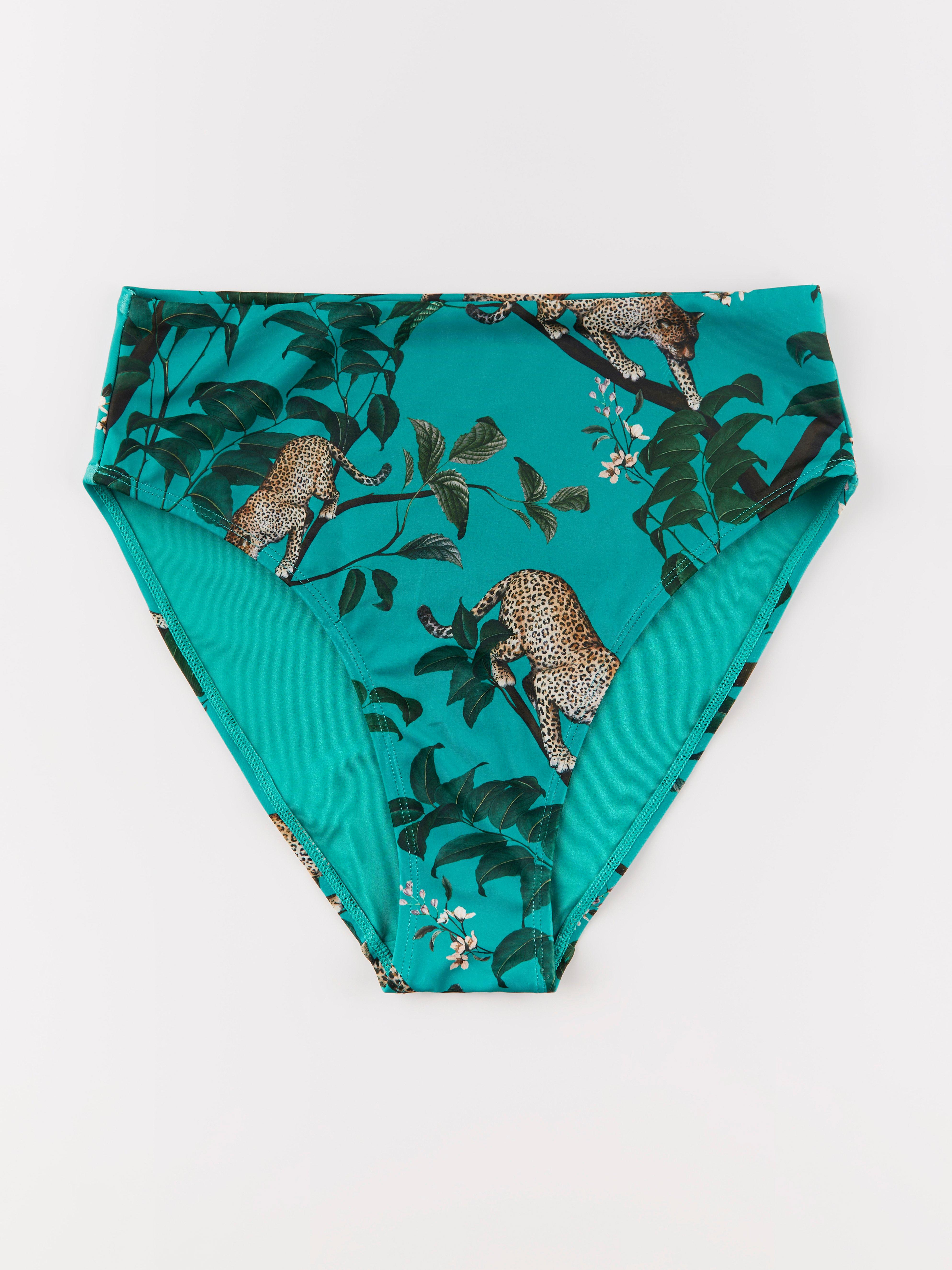 Bikinitrosa Hög - Underkläder - Grön