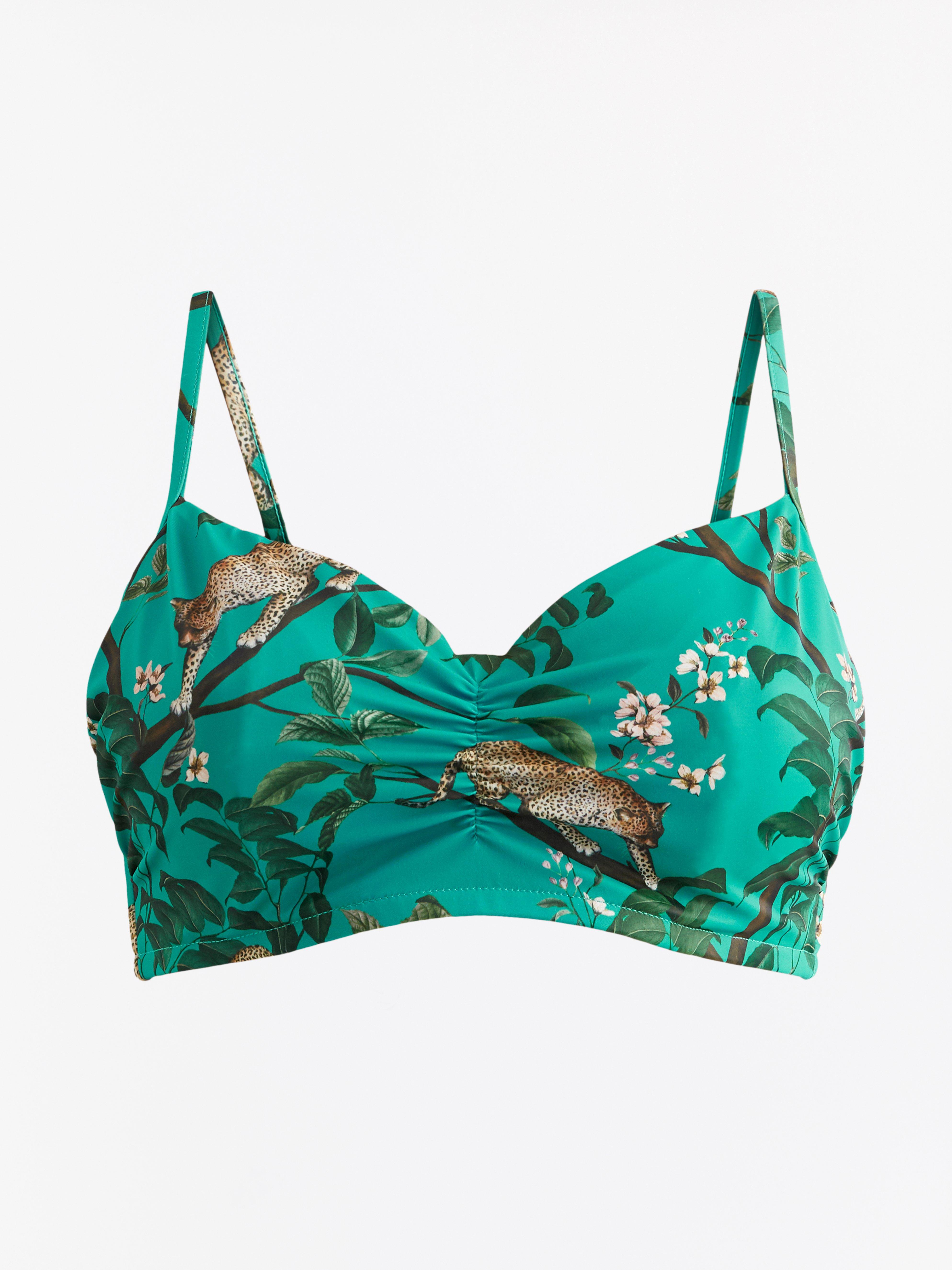 Ovadderad bikini-bh med bygel