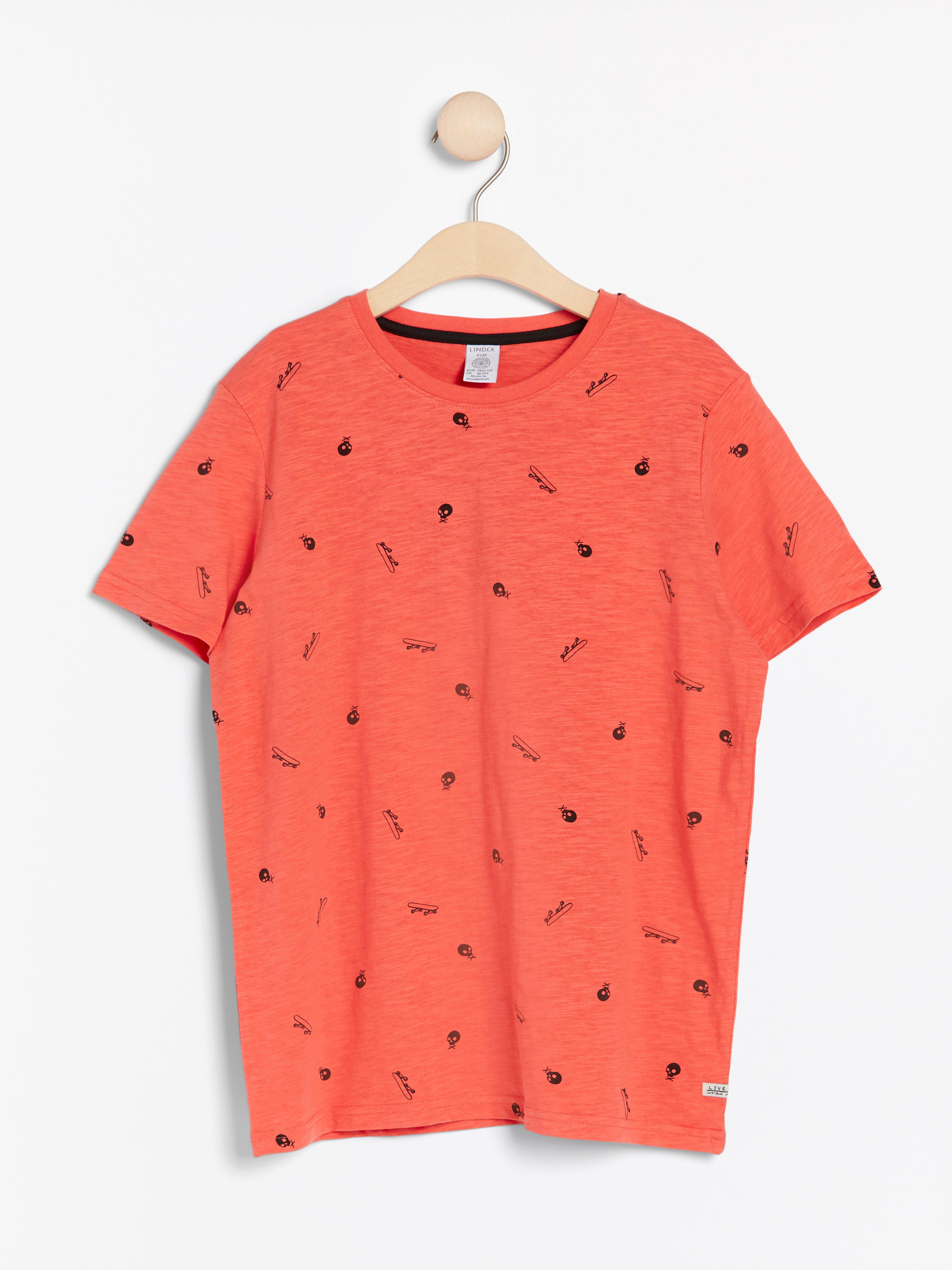 T-shirt - Barn - Orange