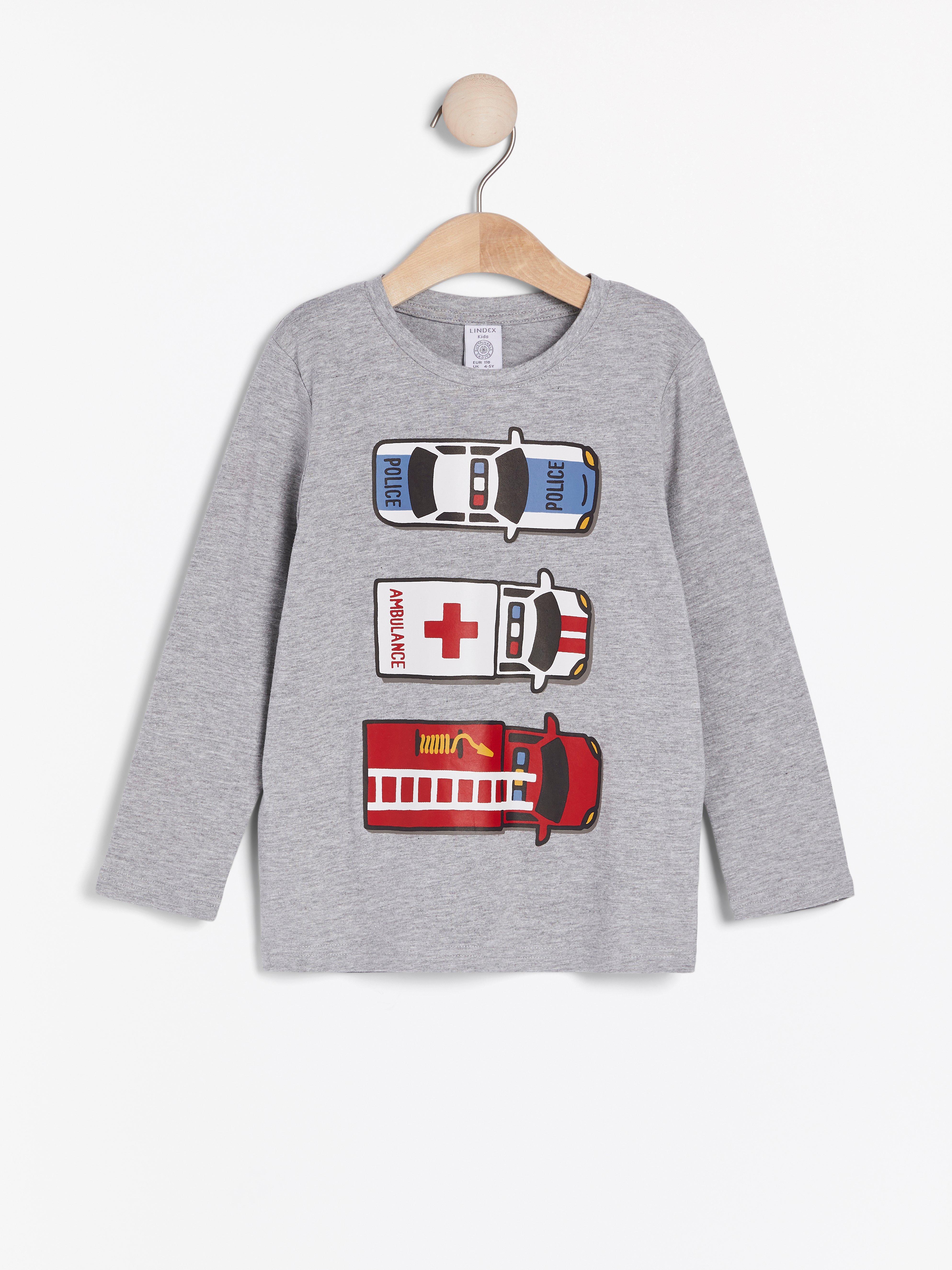 Top - Kids Wear - Grey