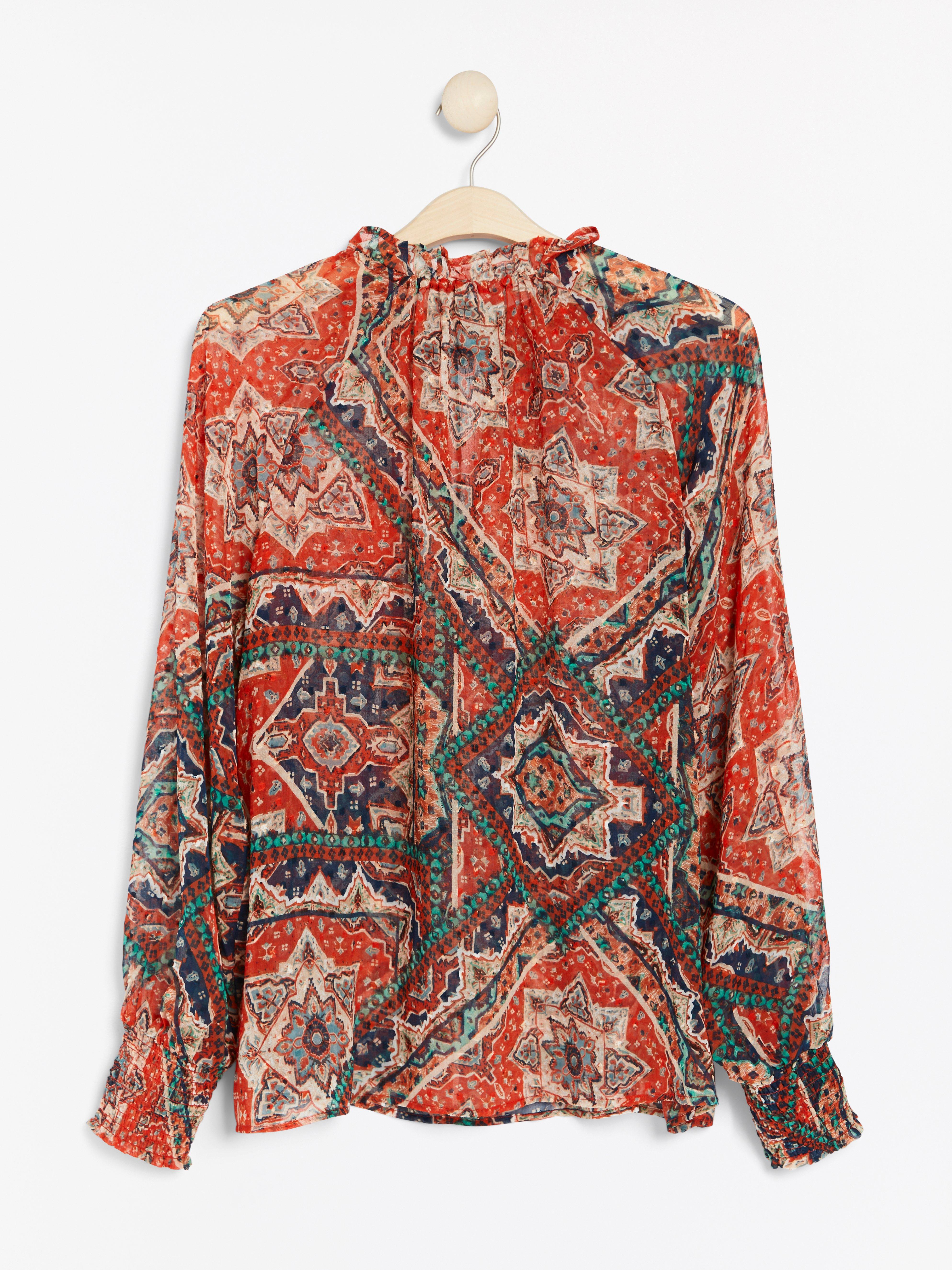 Blouse - Womens Wear - Red