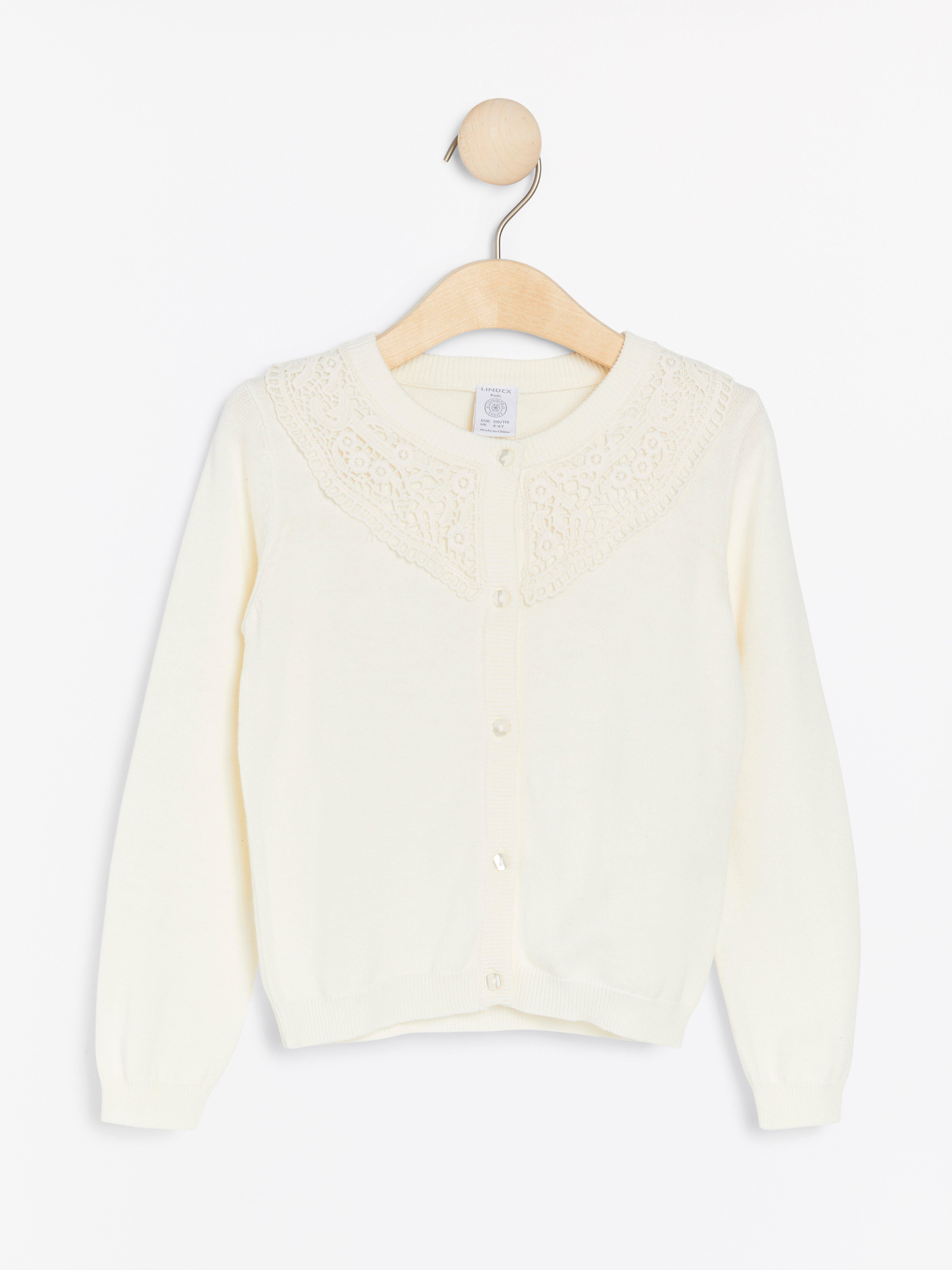 Cardigan - Kids Wear - White