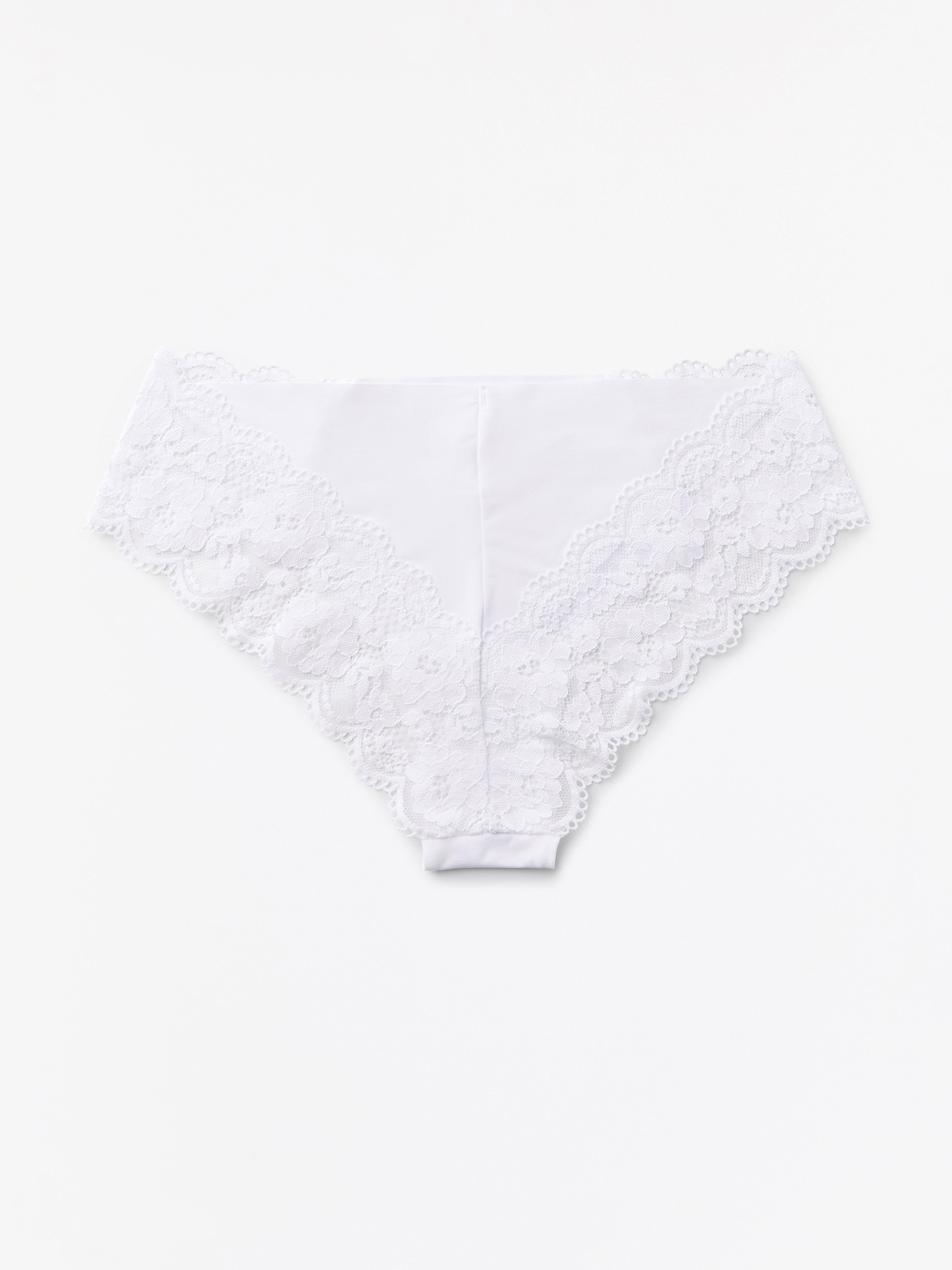Brazilian Regular - Lingerie - White