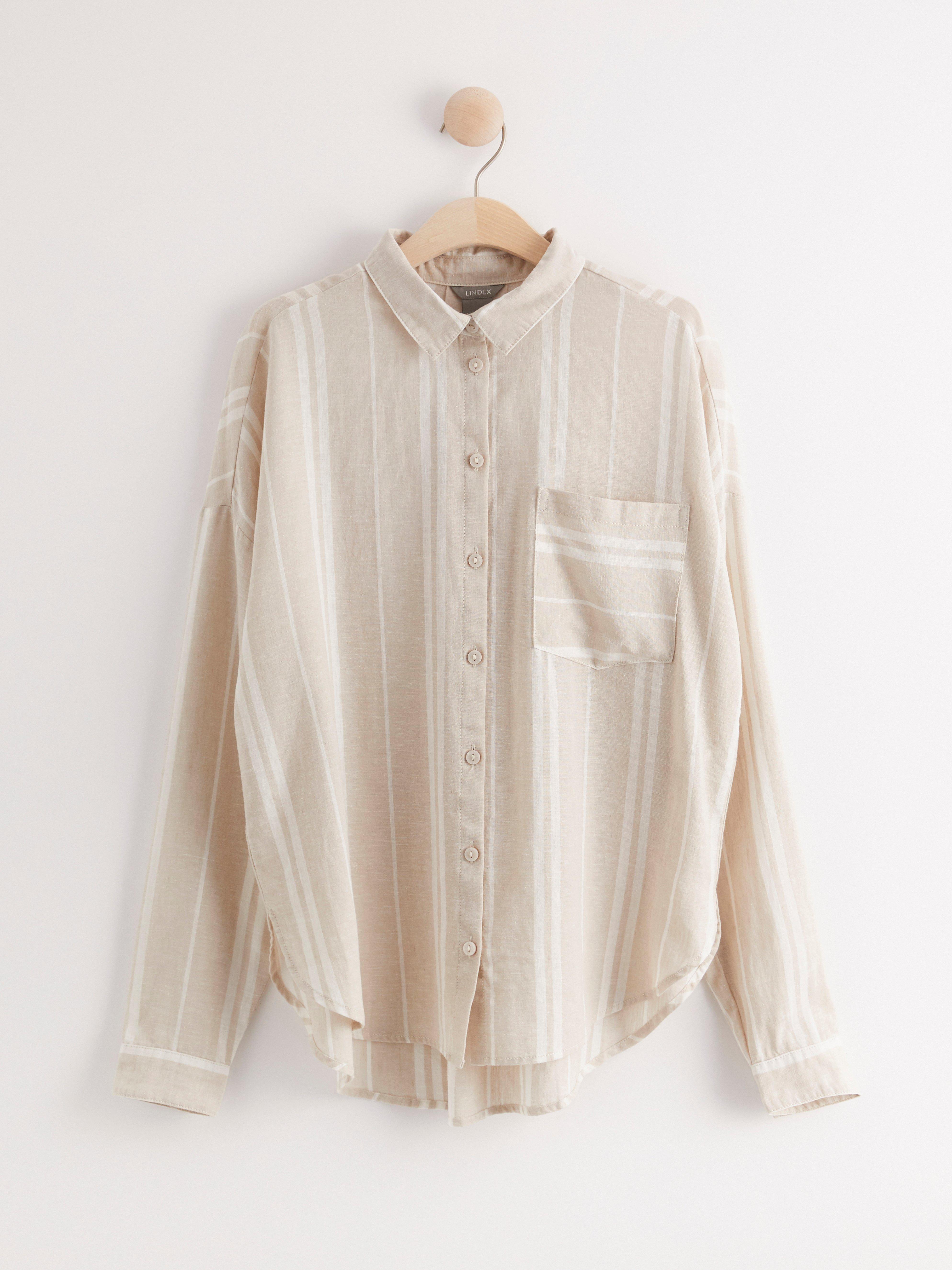 Skjorta - Dam - Beige