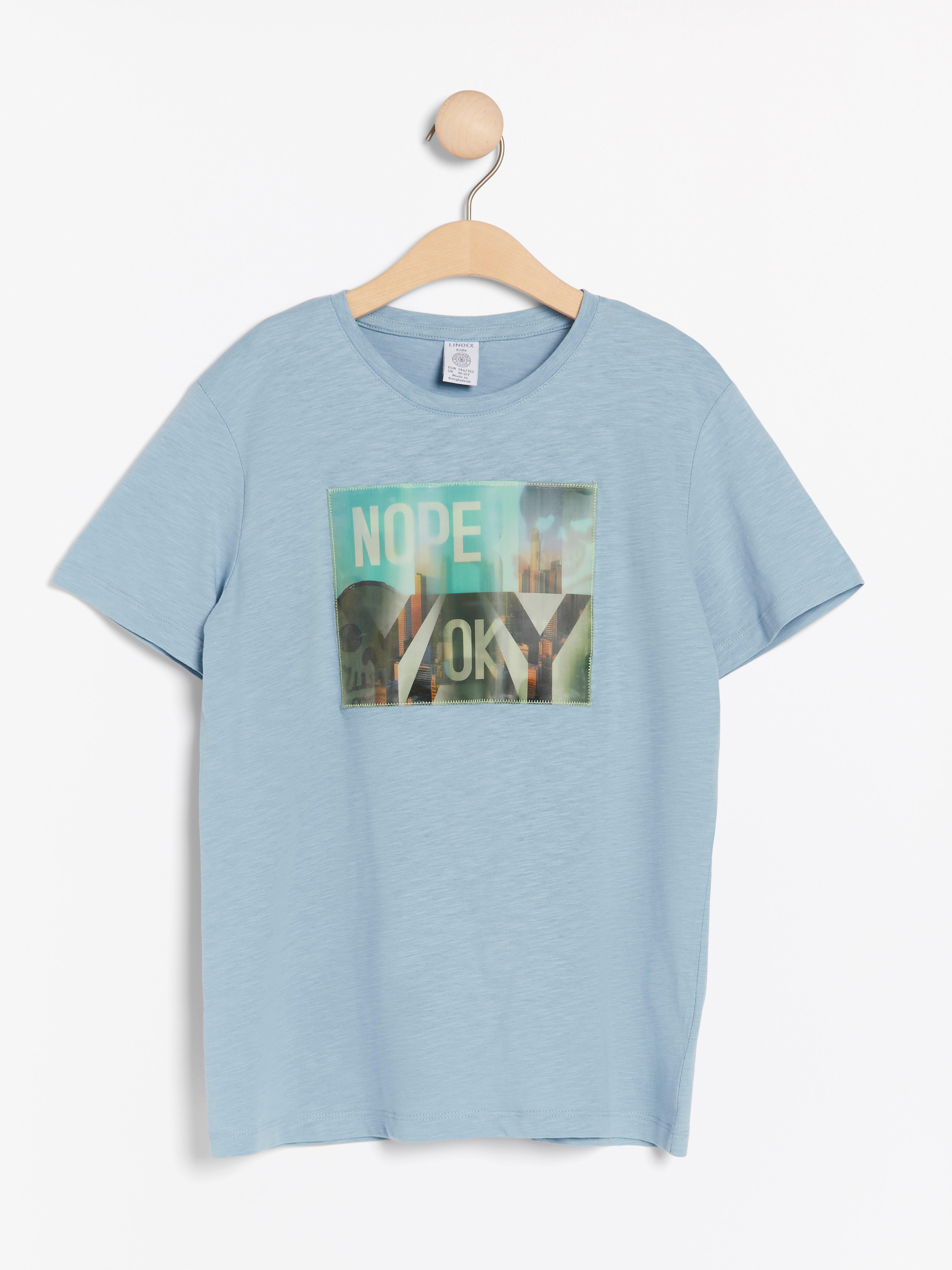 T-shirt - Barn - Blå