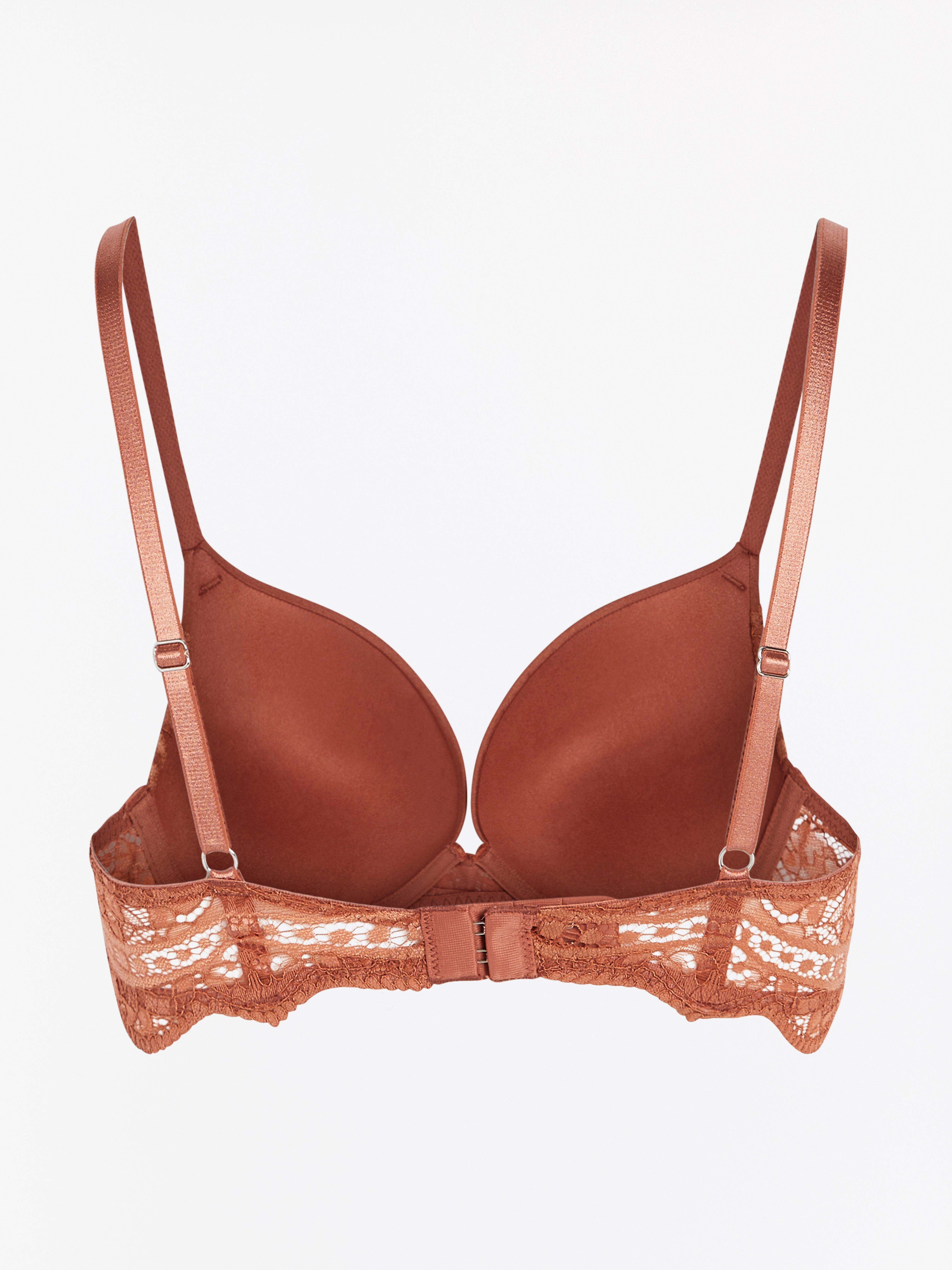 Push Up Bra - Lingerie - Orange