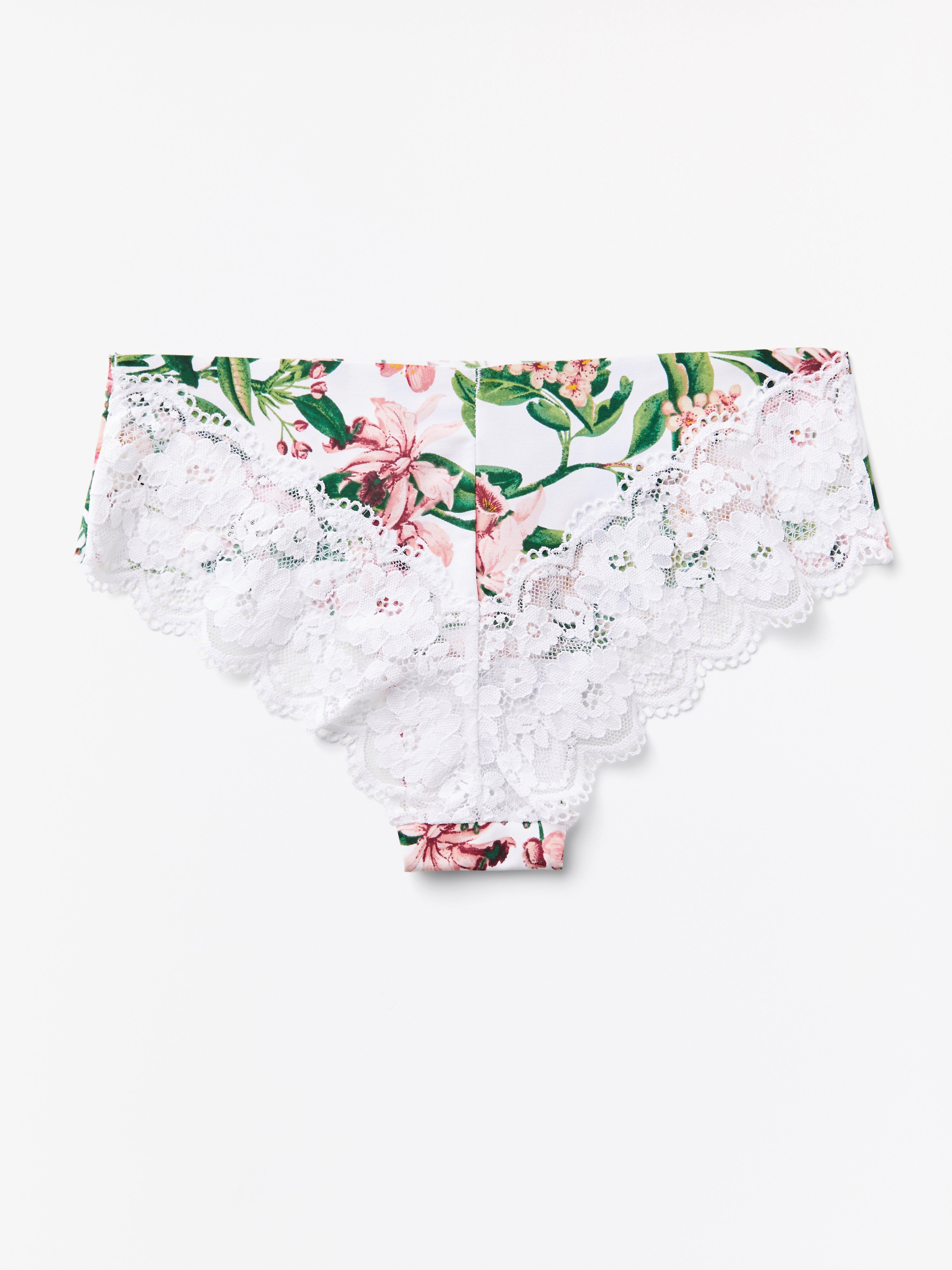 Brazilian Low - Lingerie - White