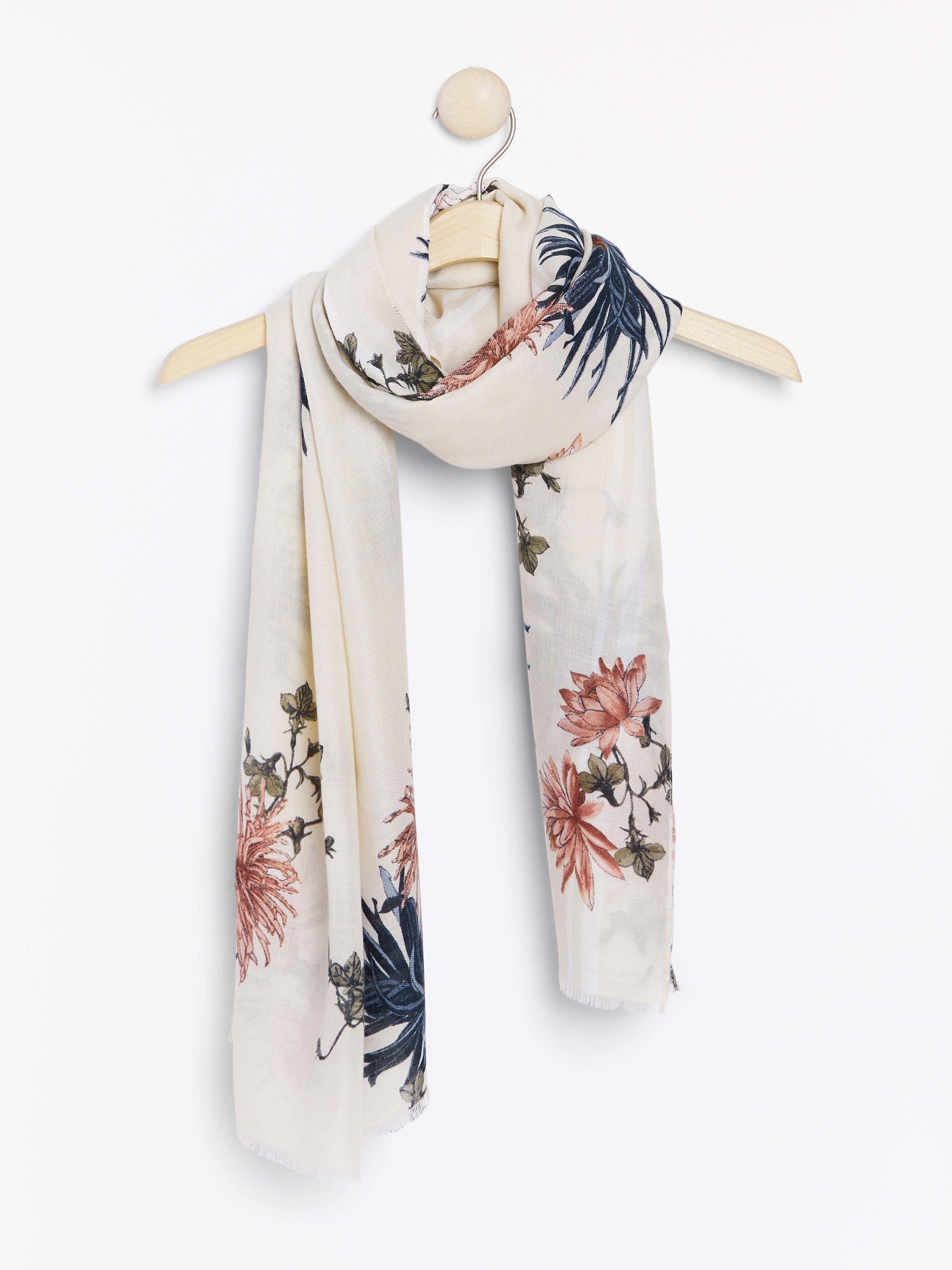 Scarf - Womens Wear - White