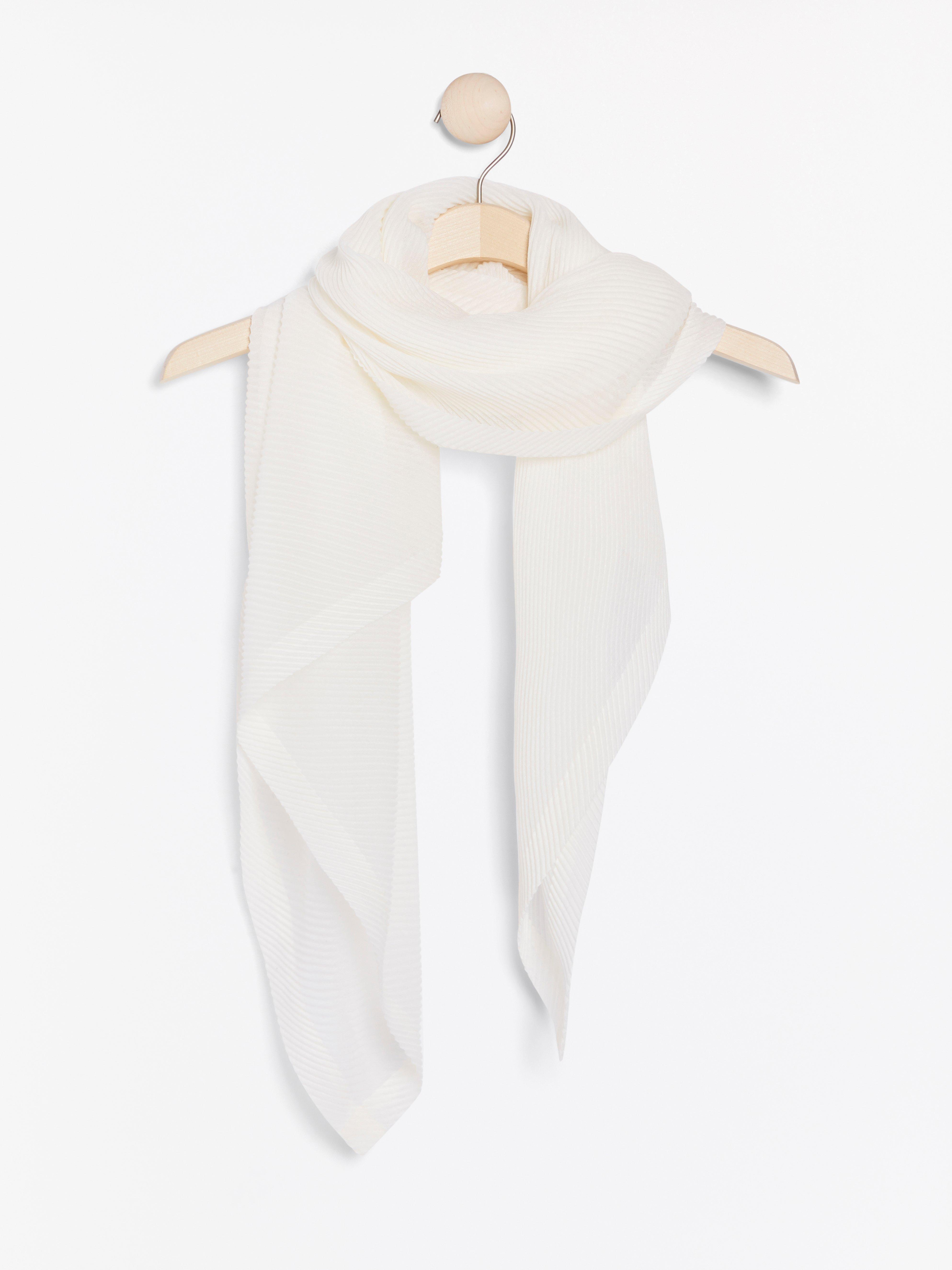 Scarf - Womens Wear - White