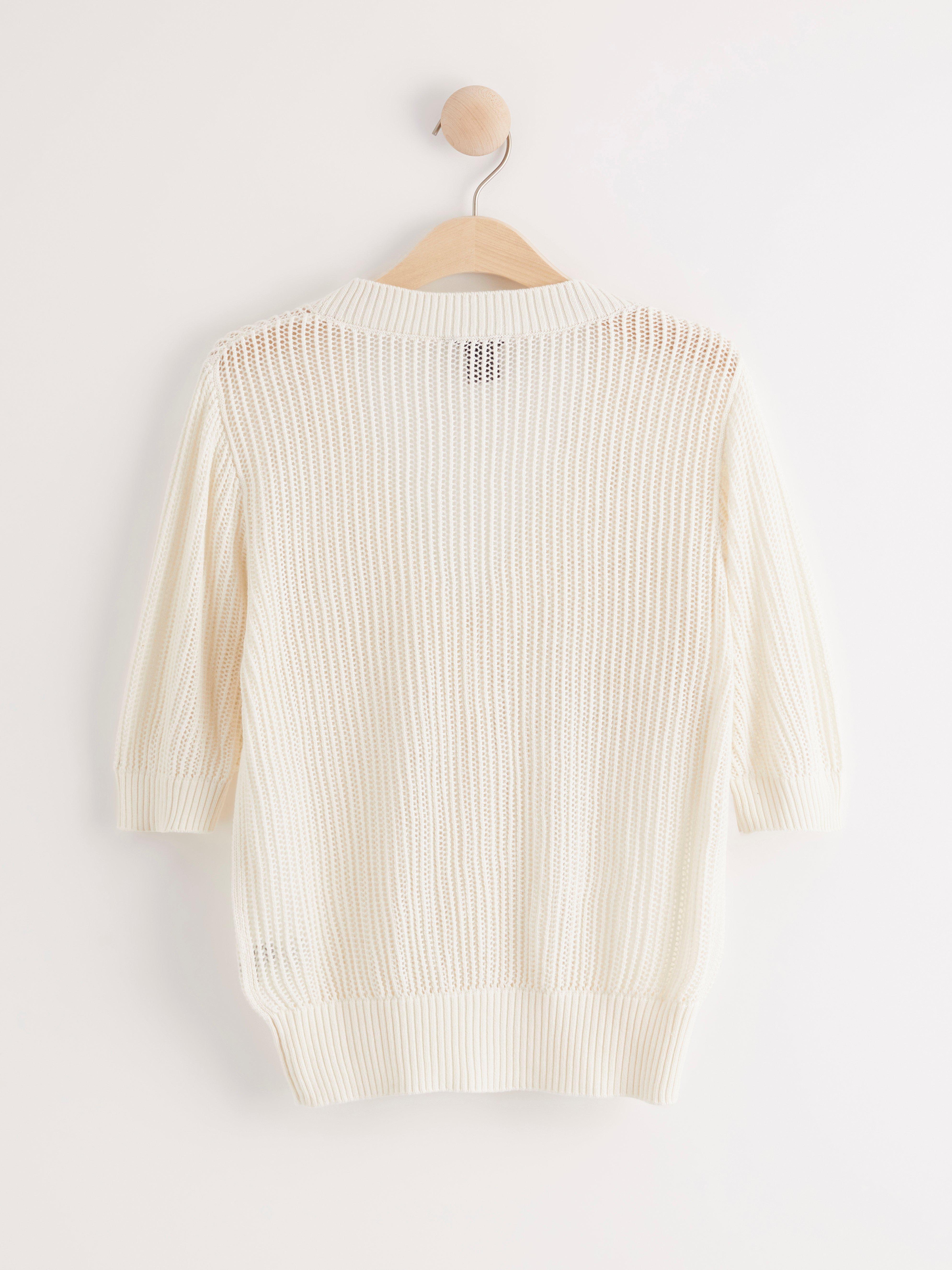 Cardigan - Dam - Vit