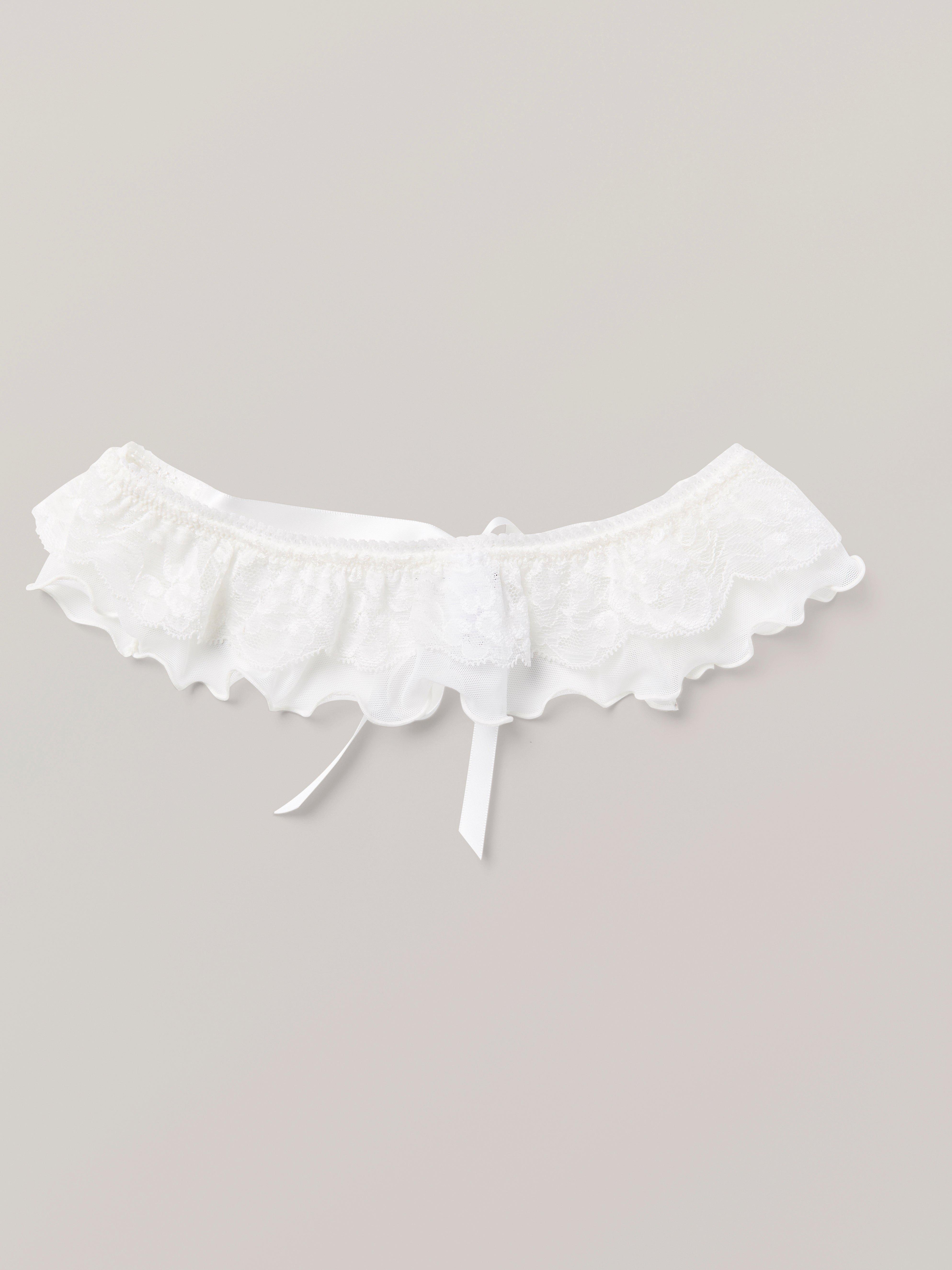 Garter - Lingerie - White