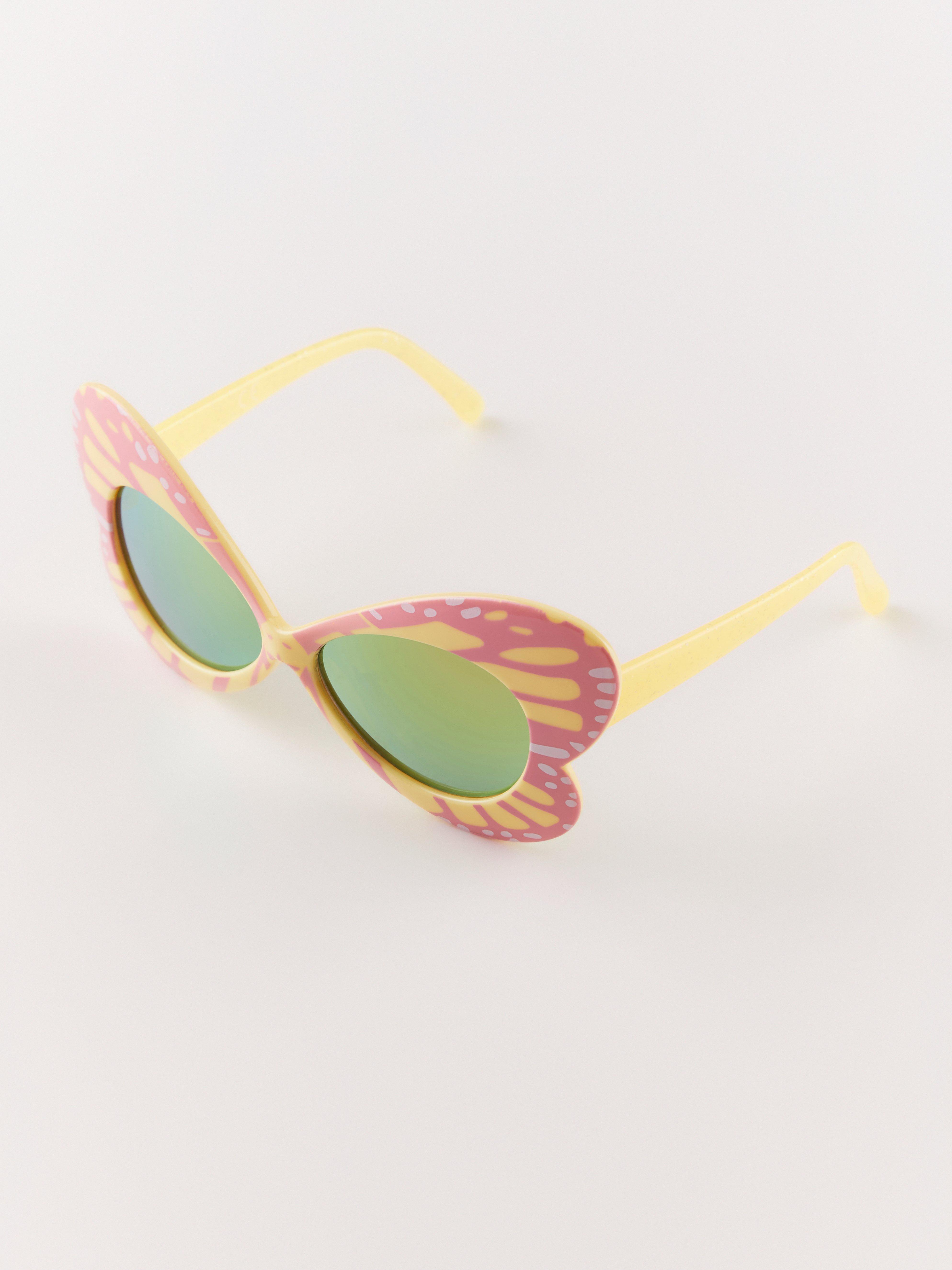 Butterfly shaped sunglasses Lindex